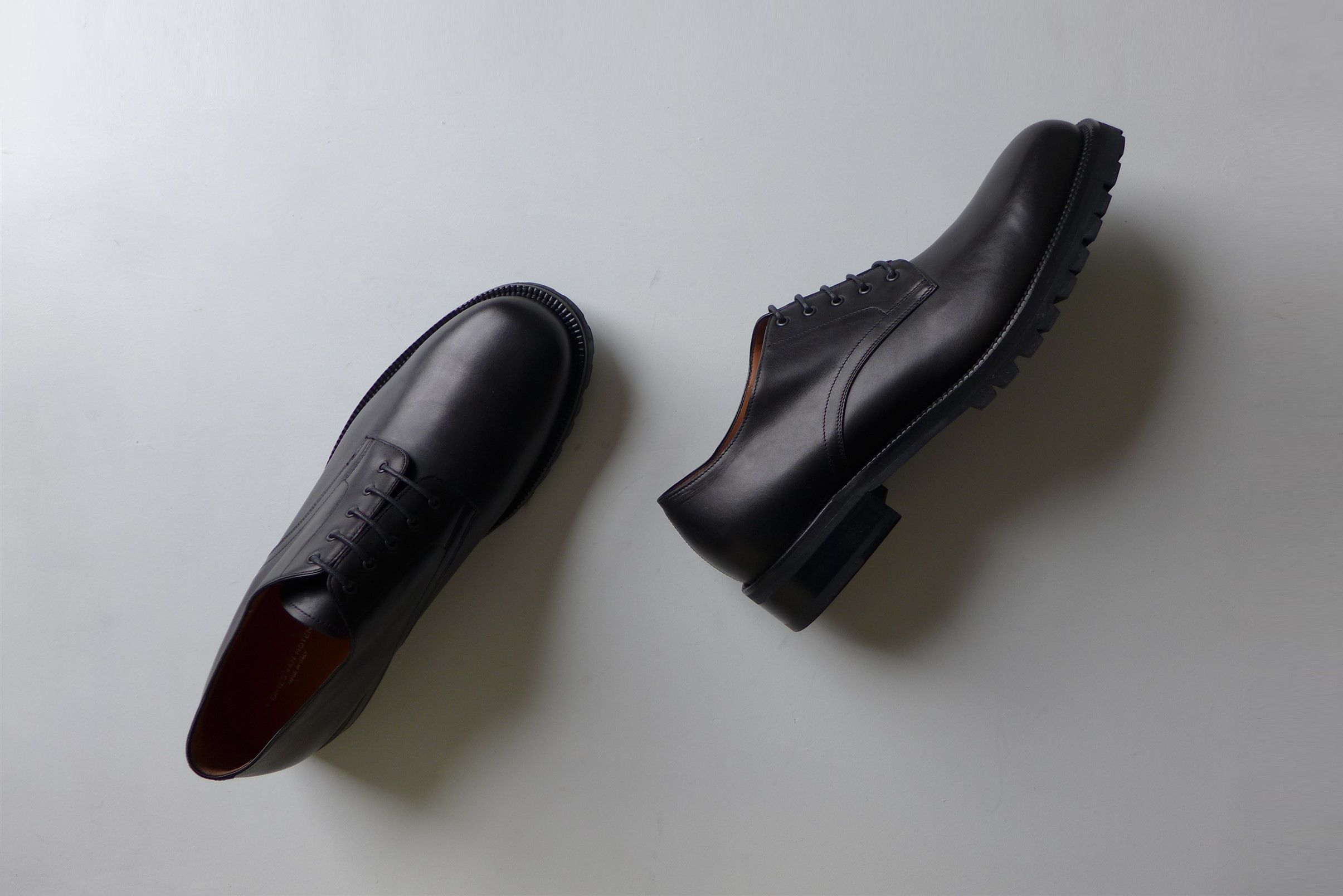 Dries Van Noten Dries Van Noten Derby Shoes - Black Leather Size US 13 / EU 46 - 6 Thumbnail