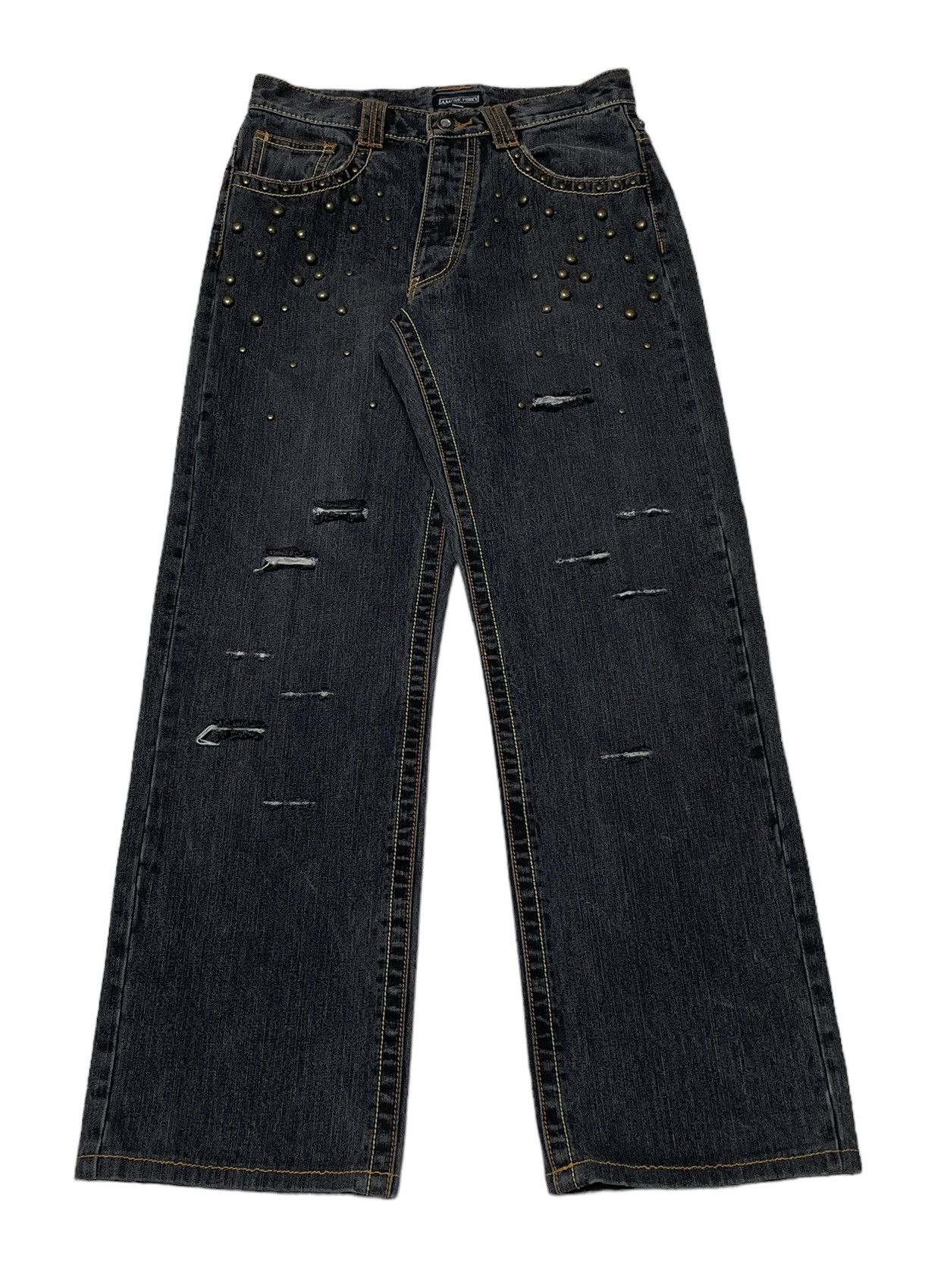 Japanese Brand × Vintage Vintage Japanese Brand Amore Puro Jeans 1990s Size US 27 - 1 Thumbnail