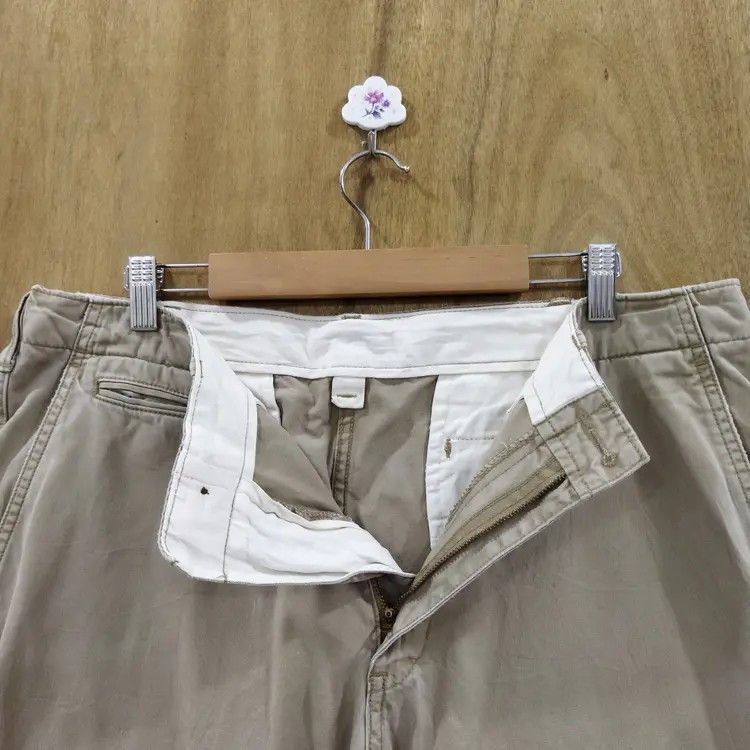 Japanese Brand UNIQLO KHAKI CHINO PANTS Size US 34 / EU 50 - 6 Thumbnail