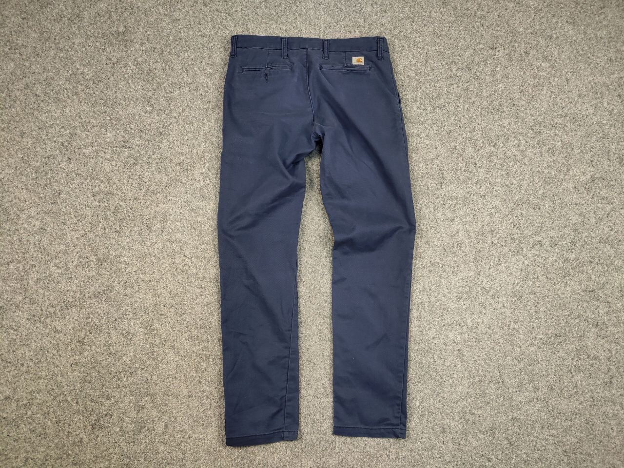 Carhartt Vintage 90's Carhartt Dark Blue Sid Trousers Pants Size US 33 - 8 Thumbnail