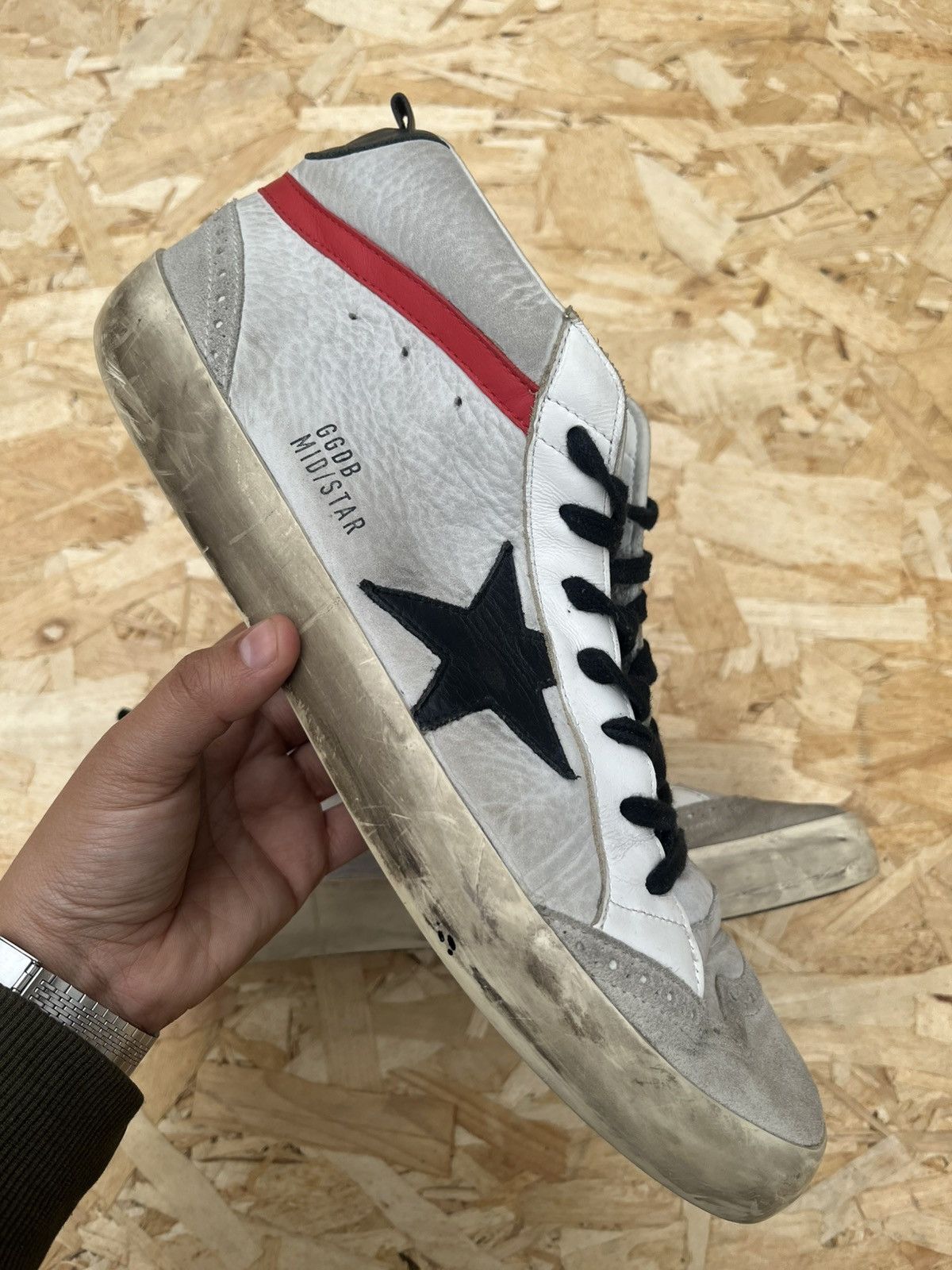 Golden Goose Mid-star golden goose sneakers Size US 13 / EU 46 - 1 Thumbnail