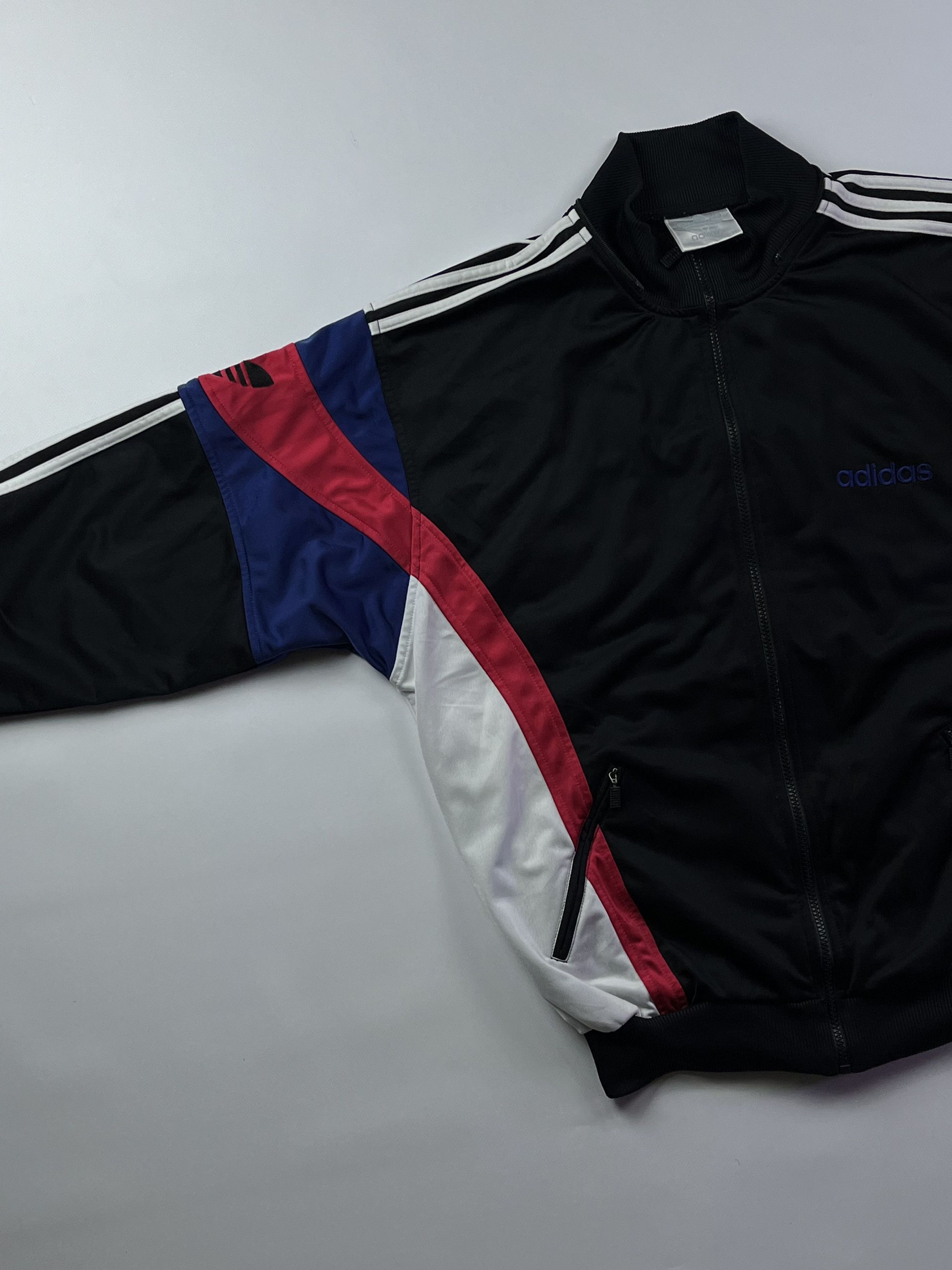 Adidas × Vintage RARE 80s Adidas Vintage Track Jacket Size US L / EU 52-54 / 3 - 9 Thumbnail