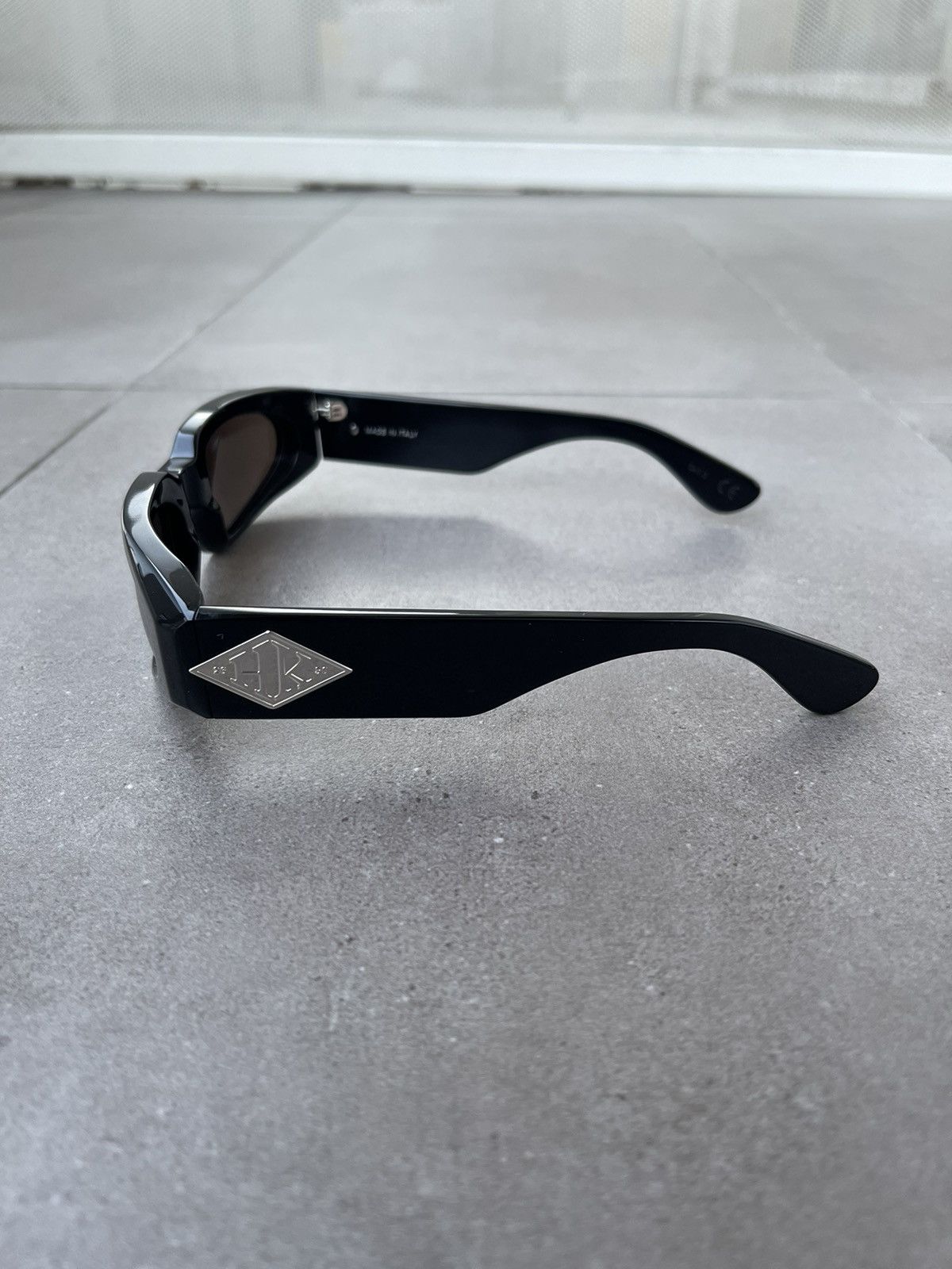 Han Kjobenhavn !DS! SS23 Han Kjobenhavn Dash Black Sunglasses Size ONE SIZE - 18 Thumbnail
