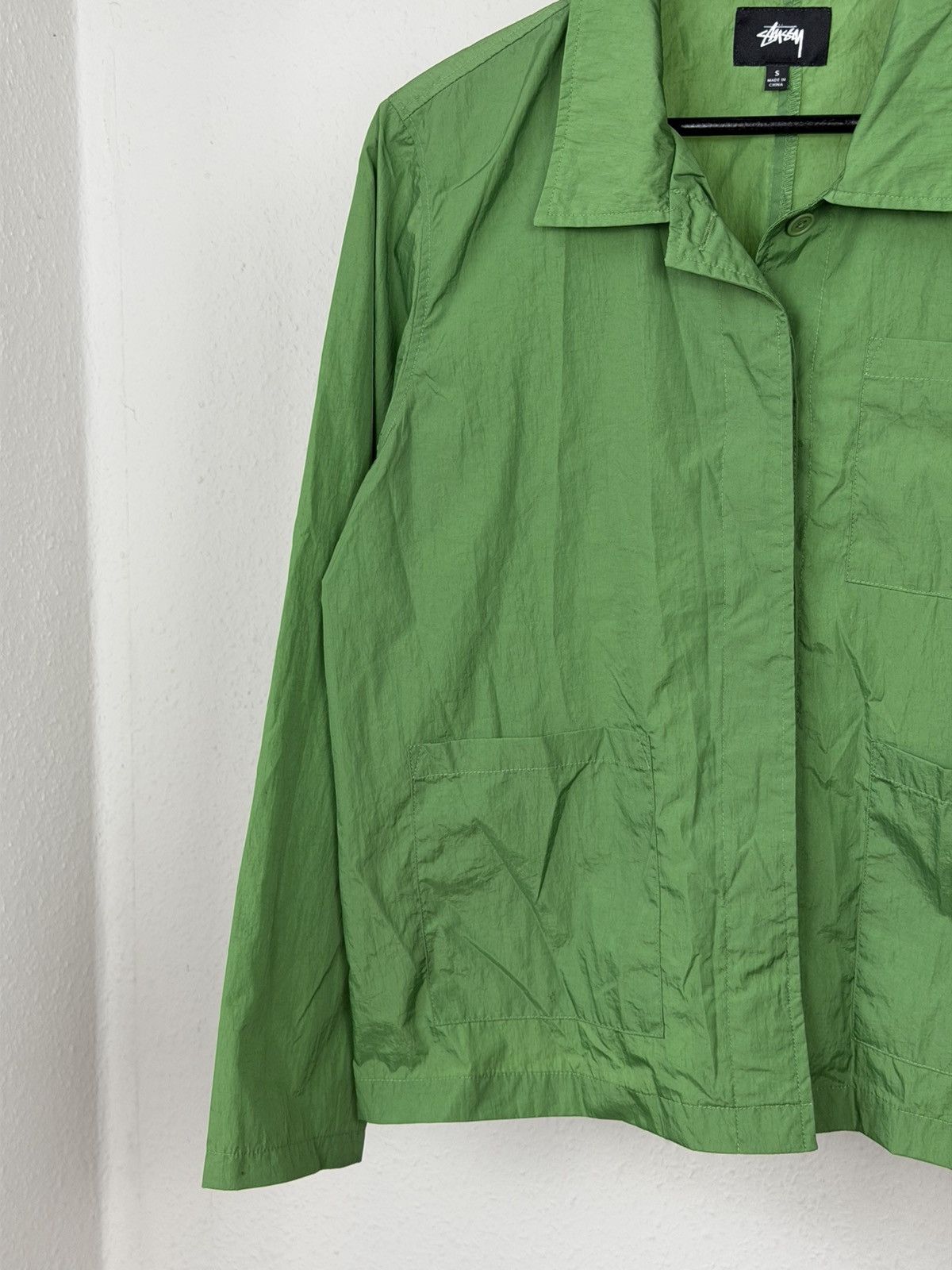 Stussy Stussy Women’s Nylon Jacket & Pants Set Green Size S Small Size S / US 4 / IT 40 - 4 Thumbnail