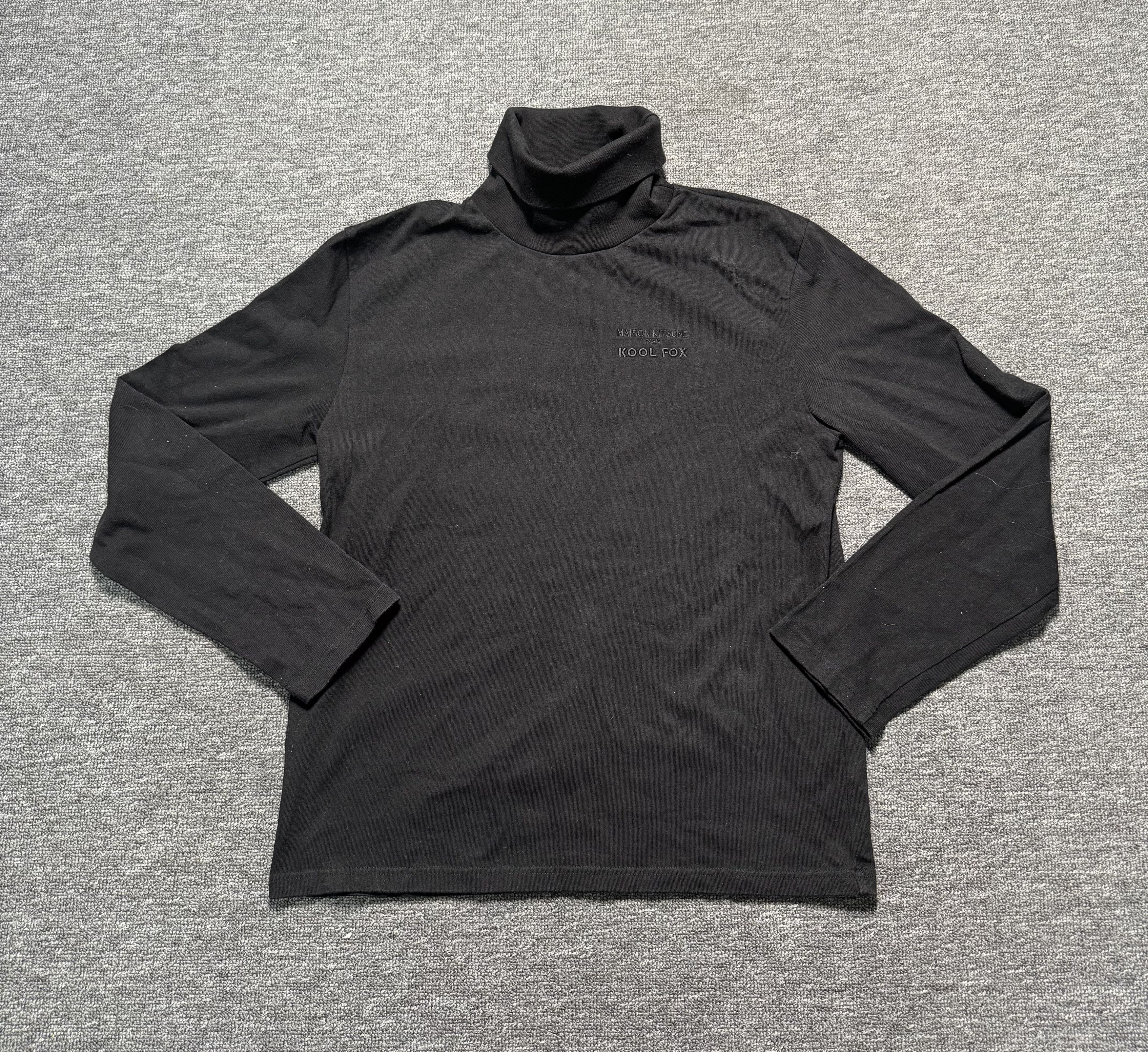 Maison Kitsune Maison Kitsuné Kool Fox Turtleneck Size S Paris Minimalist Size US S / EU 44-46 / 1 - 2 Thumbnail