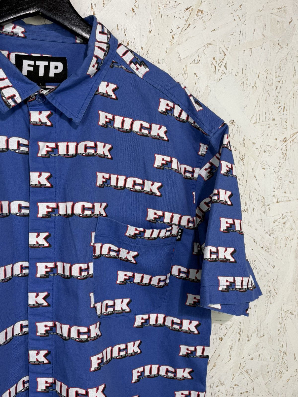 Fuck The Population FTP Fuck The Population F.E. FW17 Fuck Everyone Shirt Size L Size US L / EU 52-54 / 3 - 2 Thumbnail