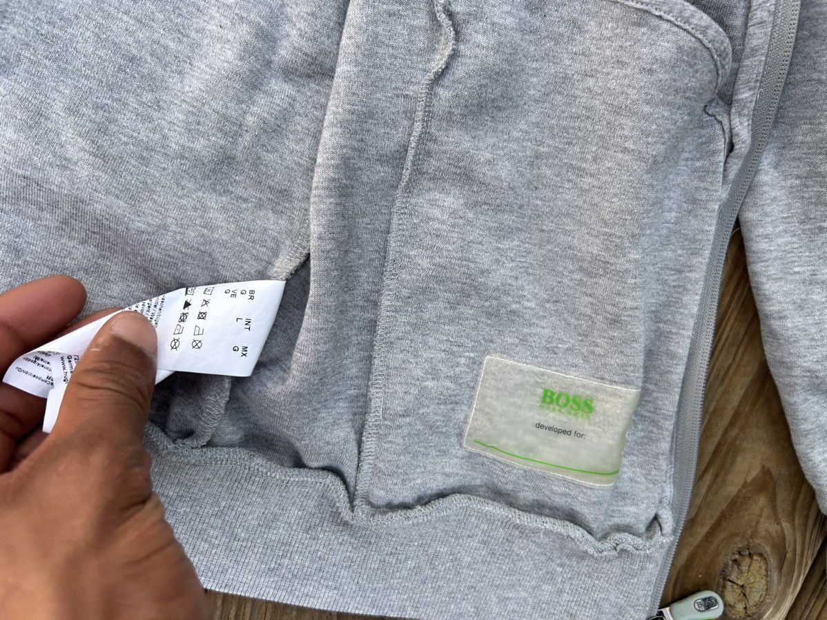 Hugo Boss HUGO Light Gray Zip-Up Hoodie Size US S / EU 44-46 / 1 - 9 Thumbnail