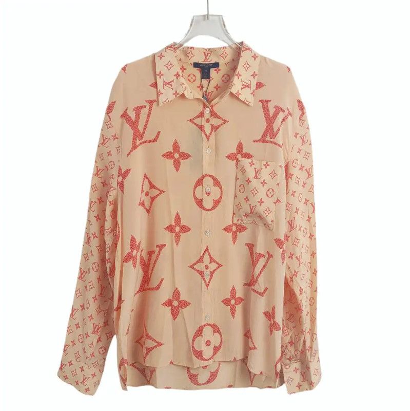 Louis Vuitton Louis Vuitton Colorful Silk Women’s Shirt 0089 Size M / US 6-8 / IT 42-44 - 1 Thumbnail