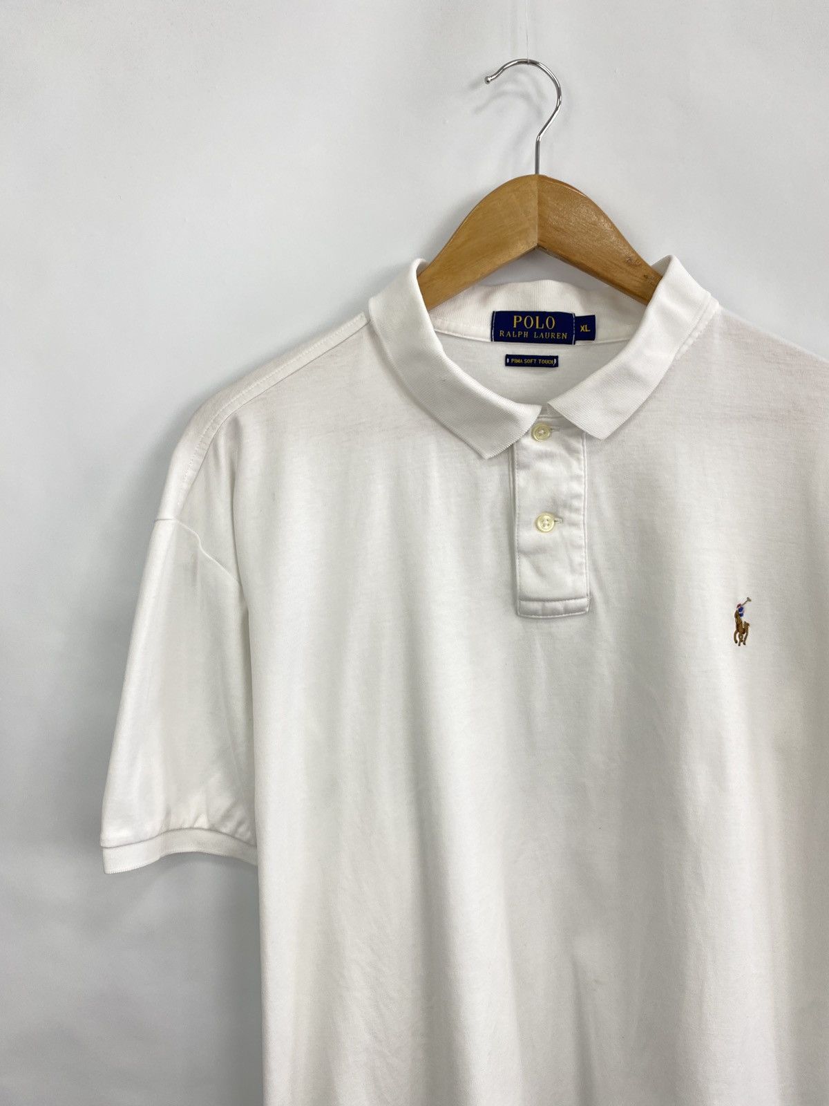 Polo Ralph Lauren 🇺🇸 Vintage Polo Ralph Lauren Polo T-Shirt Retro Chief Keef Size US XL / EU 56 / 4 - 2 Thumbnail