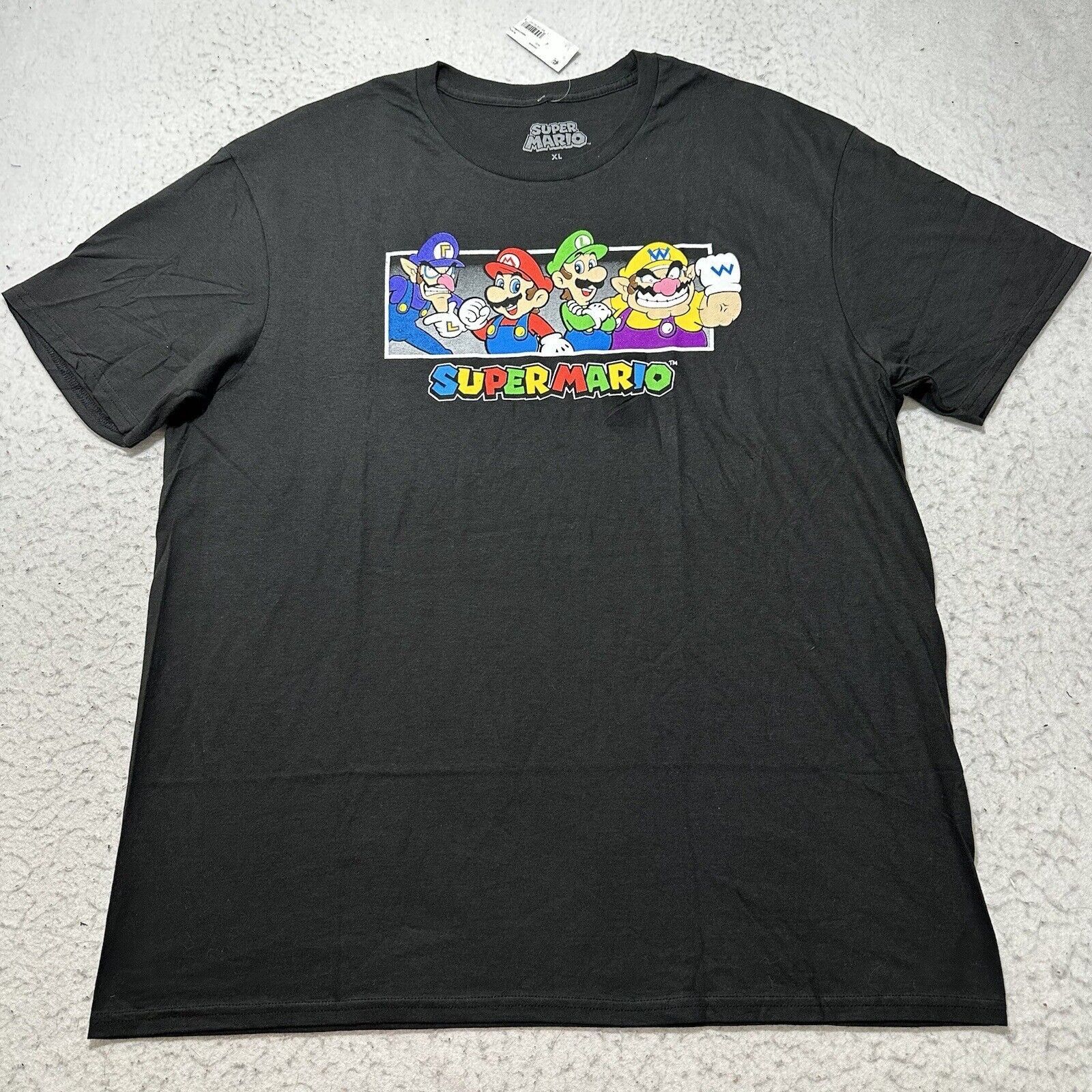 Nintendo Super Mario Bros XL Nintendo T Shirt Luigi Wario Waluigi Tee Size US XL / EU 56 / 4 - 1 Thumbnail