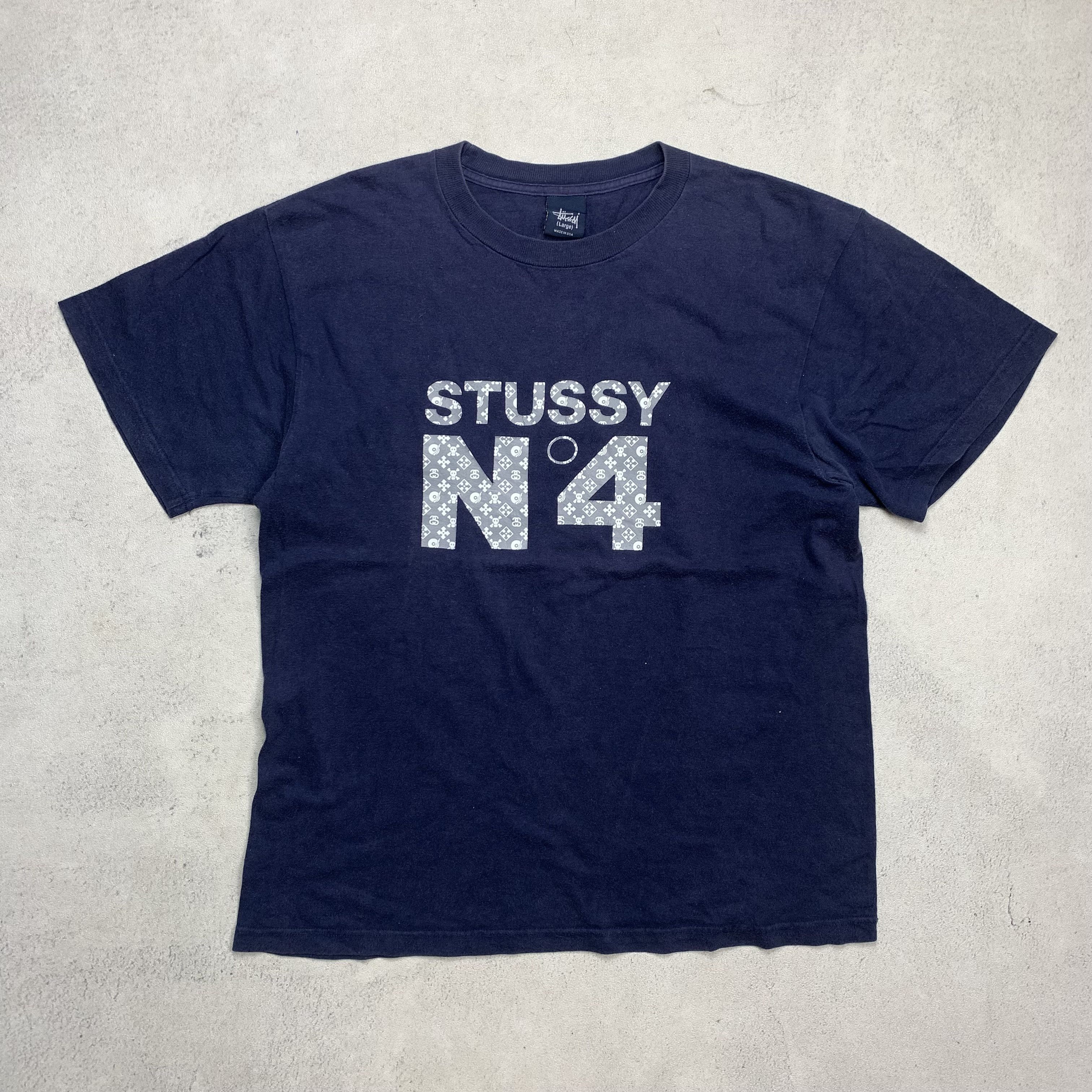 Stussy Vintage Stussy Monogram LV Tshirt Size US L / EU 52-54 / 3 - 1 Thumbnail