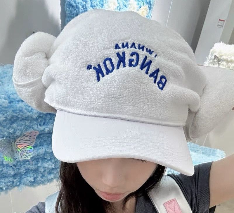 Japanese Brand Avant garde y2k chunky sauna steamed towel cap hat Size ONE SIZE - 7 Thumbnail