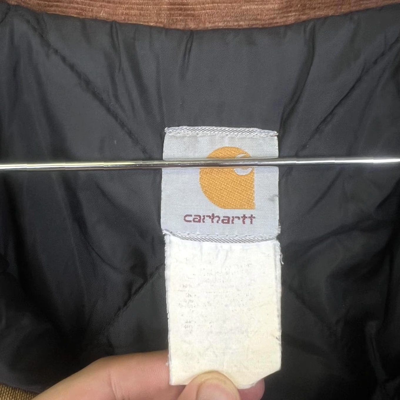 Carhartt VINTAGE Carhartt Insulated Jacket Mens XL Cotton Bomber Jacket Tan Brown Collar Casual Workwear Outdoors Mens Jacket Size US XL / EU 56 / 4 - 8 Thumbnail