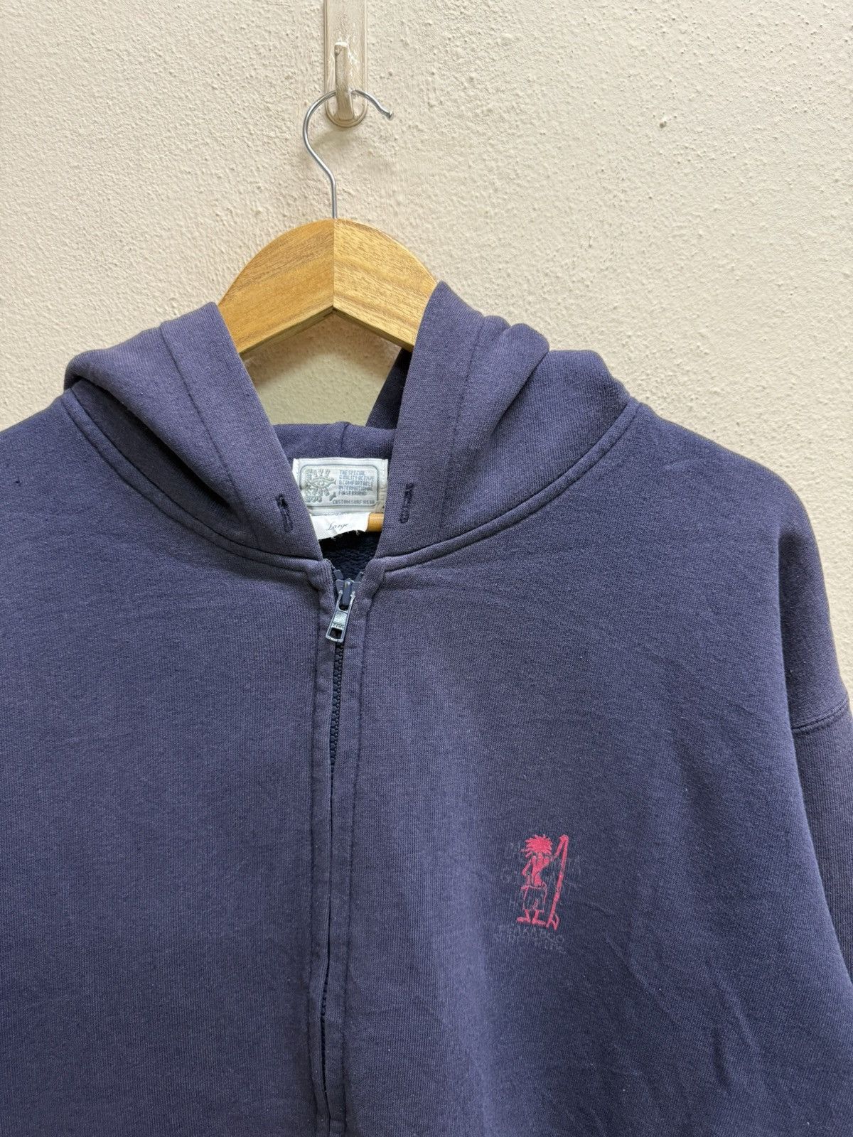 Japanese Brand Vintage Peakaboo Custom Surfwear Rasta Zip Up Hoodie Size US L / EU 52-54 / 3 - 18 Thumbnail