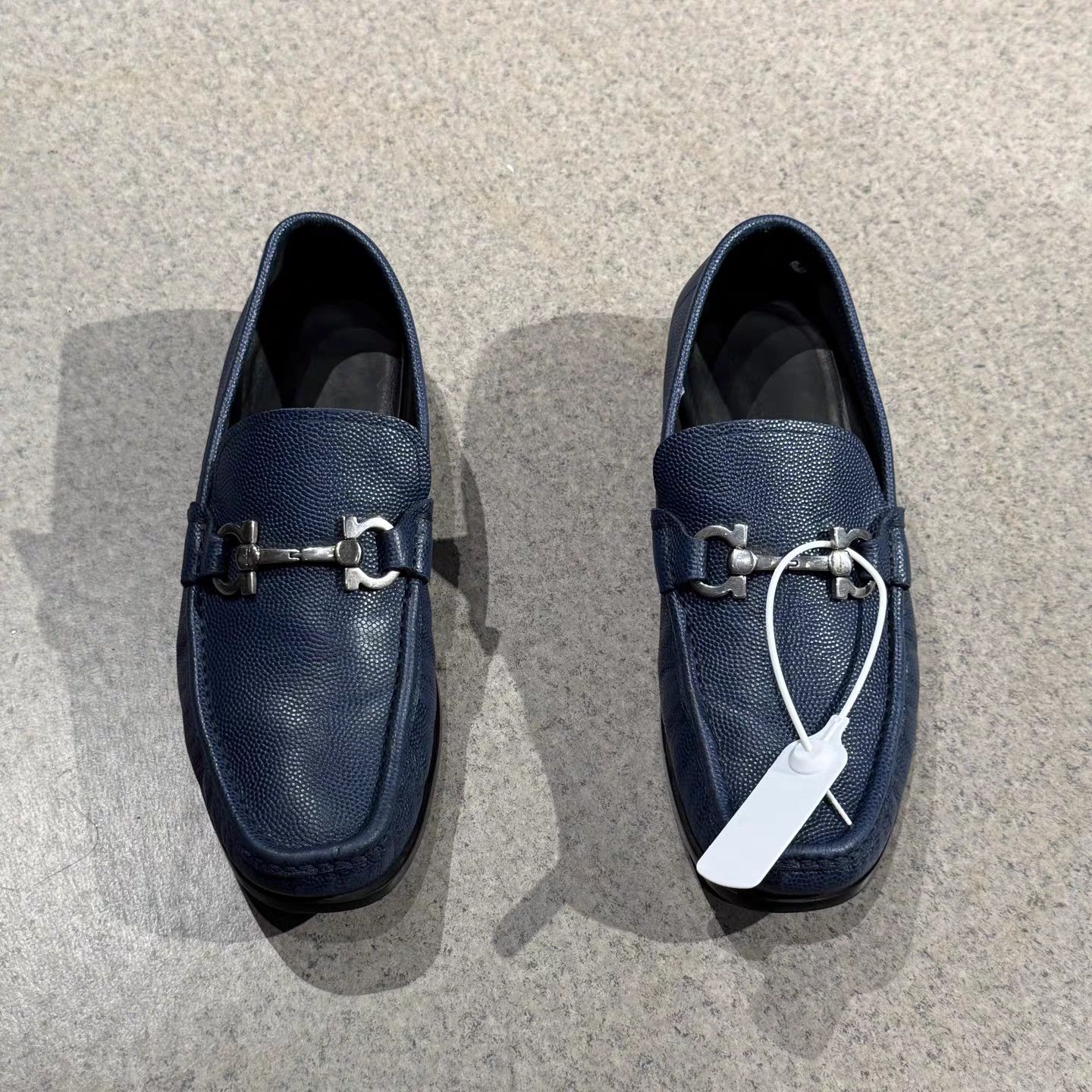 Salvatore Ferragamo Ferragamo Gancini Buckle Leather Shoes K15 Size US 9.5 / EU 42-43 - 5 Thumbnail