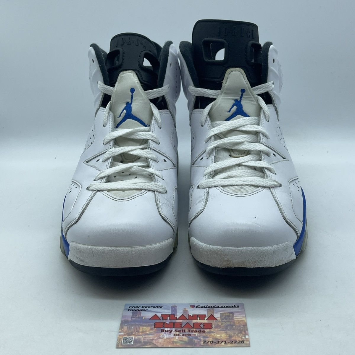 Jordan Brand Air Jordan 6 sport blue Size US 9.5 / EU 42-43 - 2 Thumbnail
