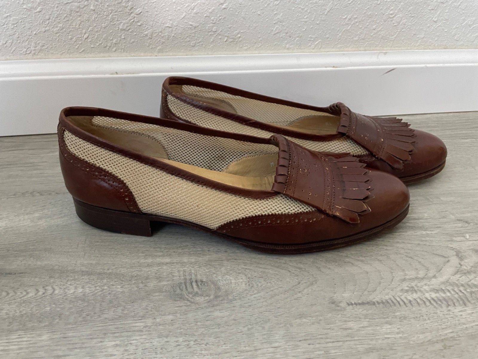 Polo Ralph Lauren 🔥 Polo Ralph Lauren® RARE 90s Benchmade Kiltie Mesh Loafer Size US 9.5 / EU 42-43 - 2 Thumbnail
