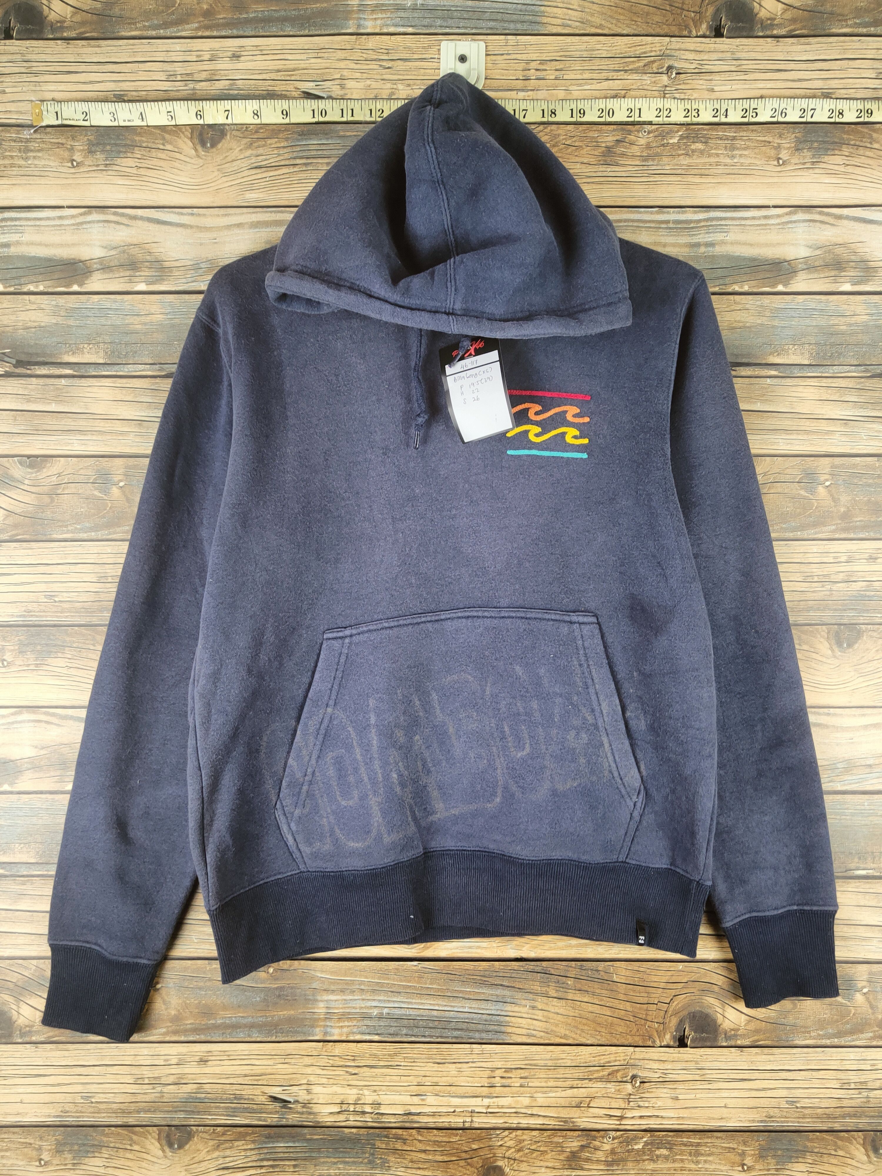 Billabong DL Billabong Navy Hoodie Sweatshirts #46-117 Size US XS / EU 42 / 0 - 1 Thumbnail