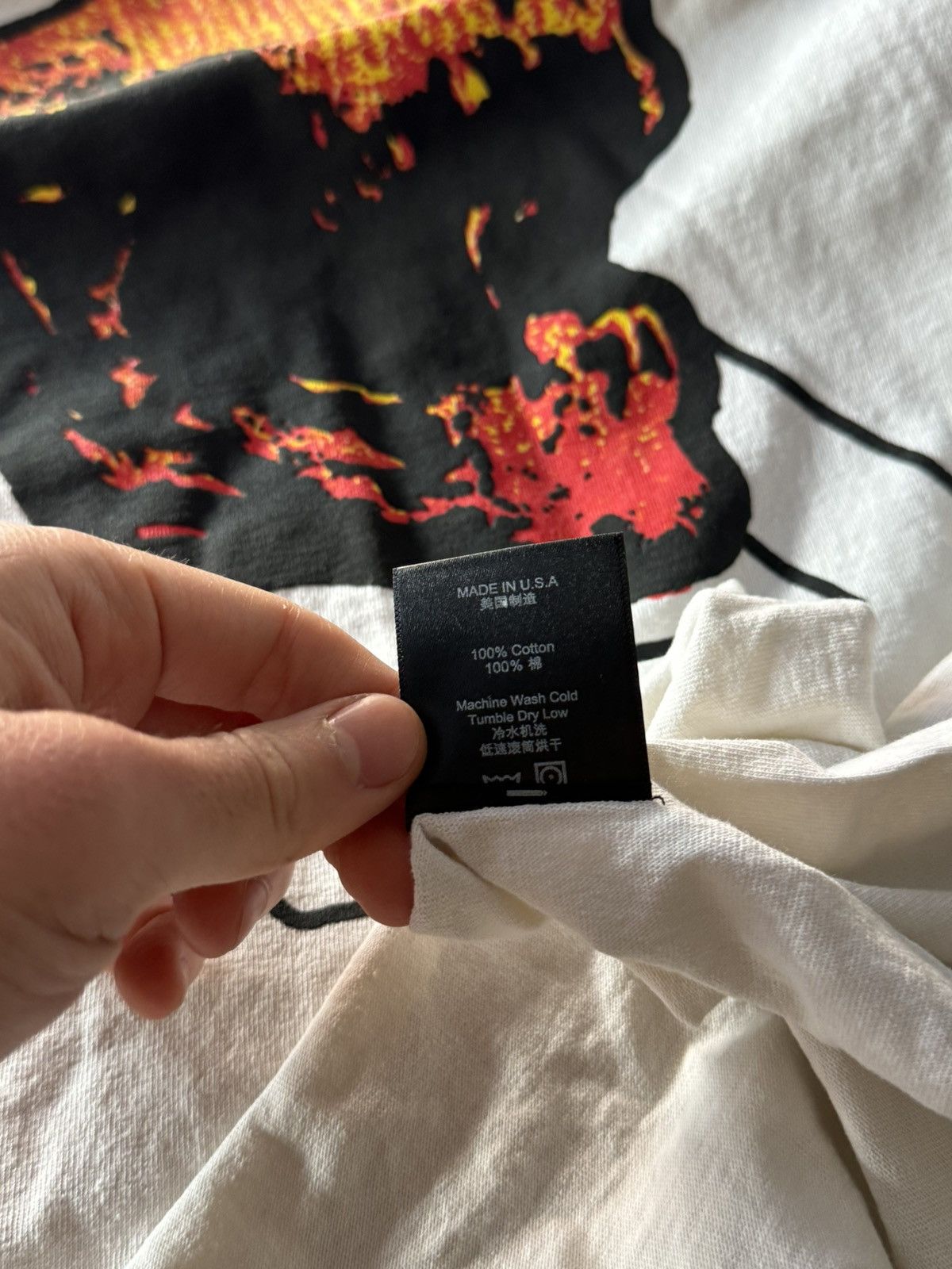 Rhude Maxfield Exclusive Pop Up Skull Panic Distressed Size US XXL / EU 58 / 5 - 8 Thumbnail