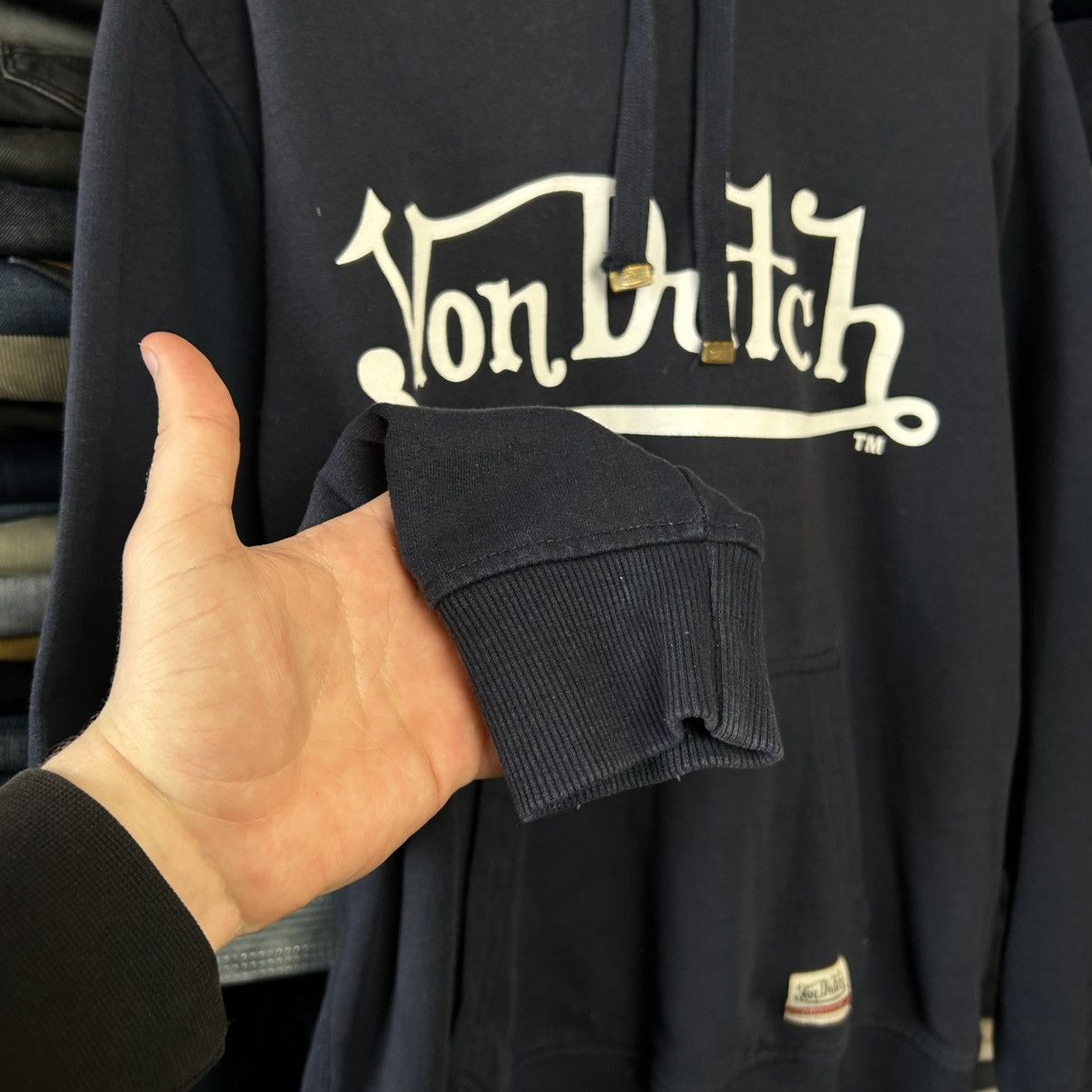 Von Dutch Vintage Von Dutch Big Logo Japanese streetwear hoodie Size US M / EU 48-50 / 2 - 7 Thumbnail