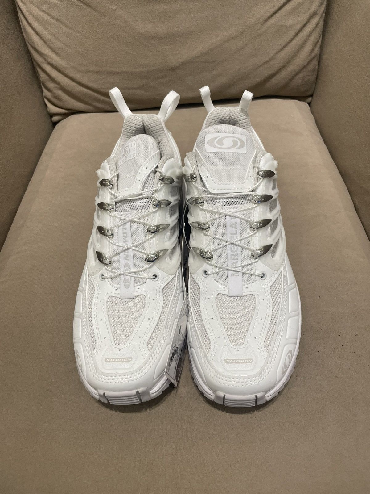 Maison Margiela × Salomon NIB Salomon x MM6 ACS PRO white sneaker US7/EUR40 Size US 7 / EU 40 - 2 Thumbnail