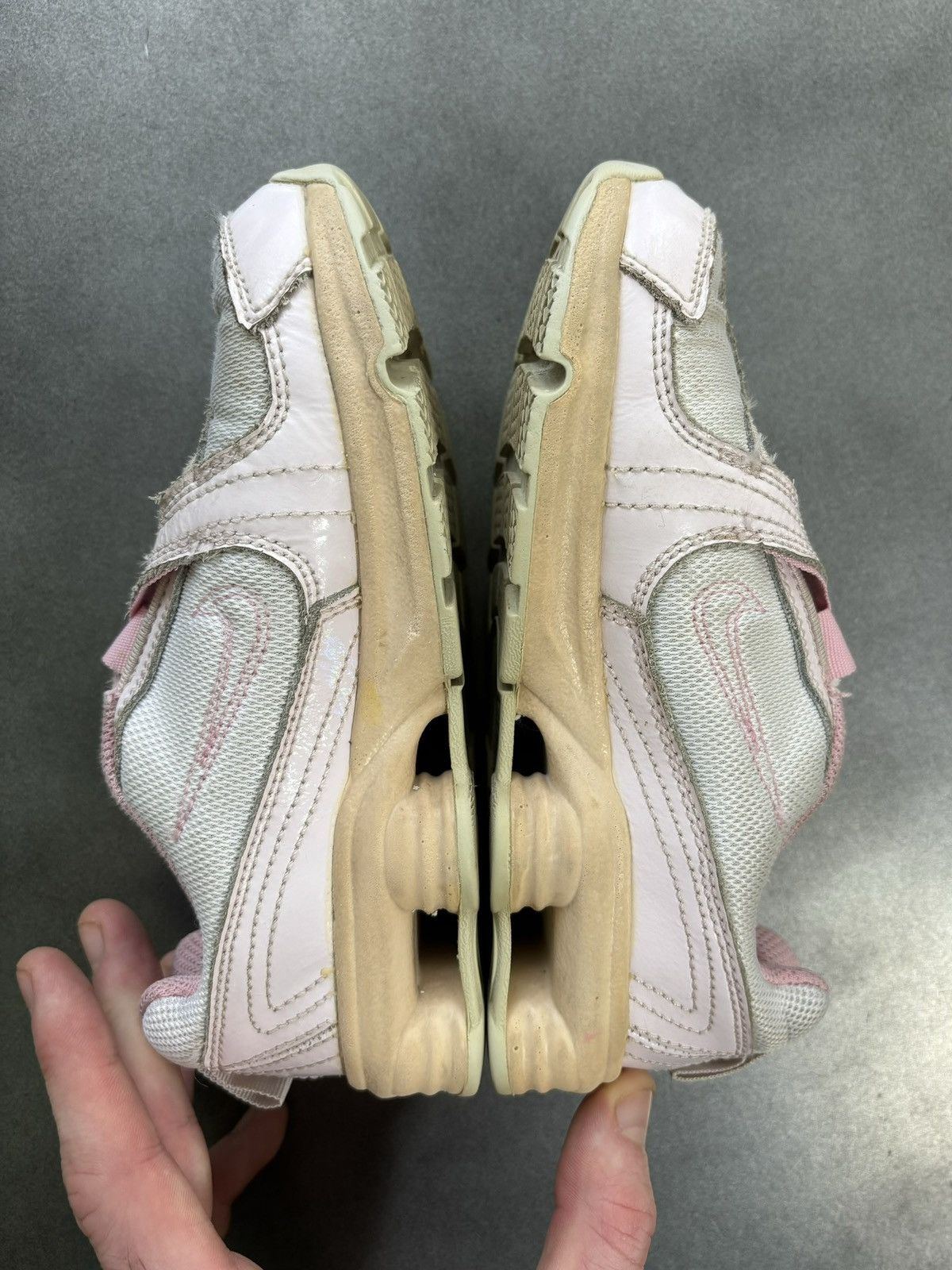 Nike × Vintage 2008 Nike Shox Mary Jane 354945-161 Childrens 12C Baby Shoes Size US 4 / IT 34 - 12 Thumbnail