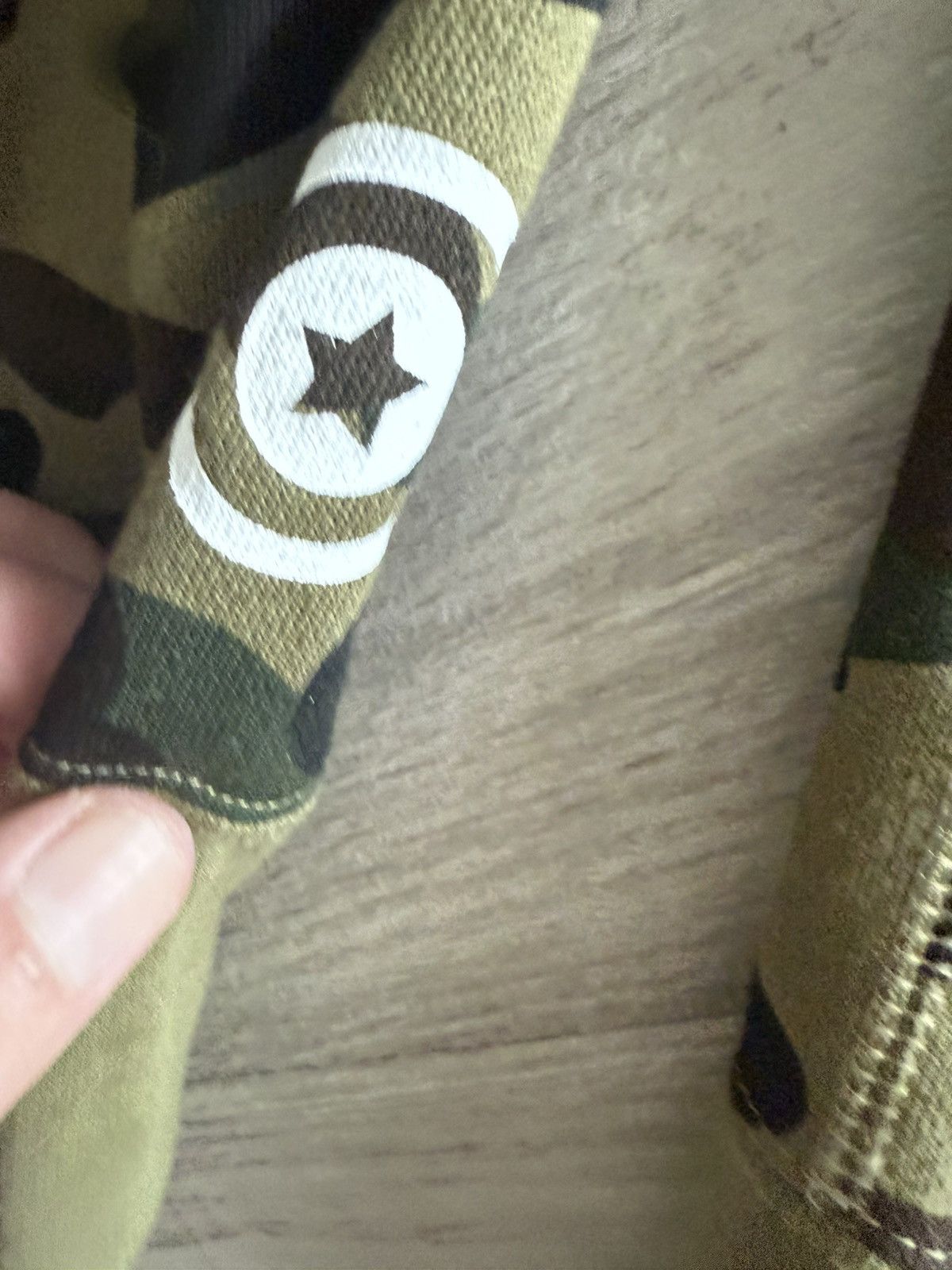 Bape Bape Green First Camo PONR Shark Full Zip Size US L / EU 52-54 / 3 - 9 Thumbnail