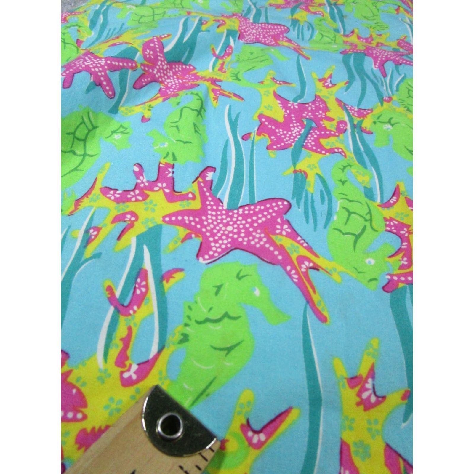 Vintage Key West Sundress Girls 2 Blue Green Pink Animal Print Bow Cowl Neck Sleeveless Pullover Short Dress Womens Casual Party/Cocktail Travel Cotton Size XS / US 0-2 / IT 36-38 - 7 Thumbnail