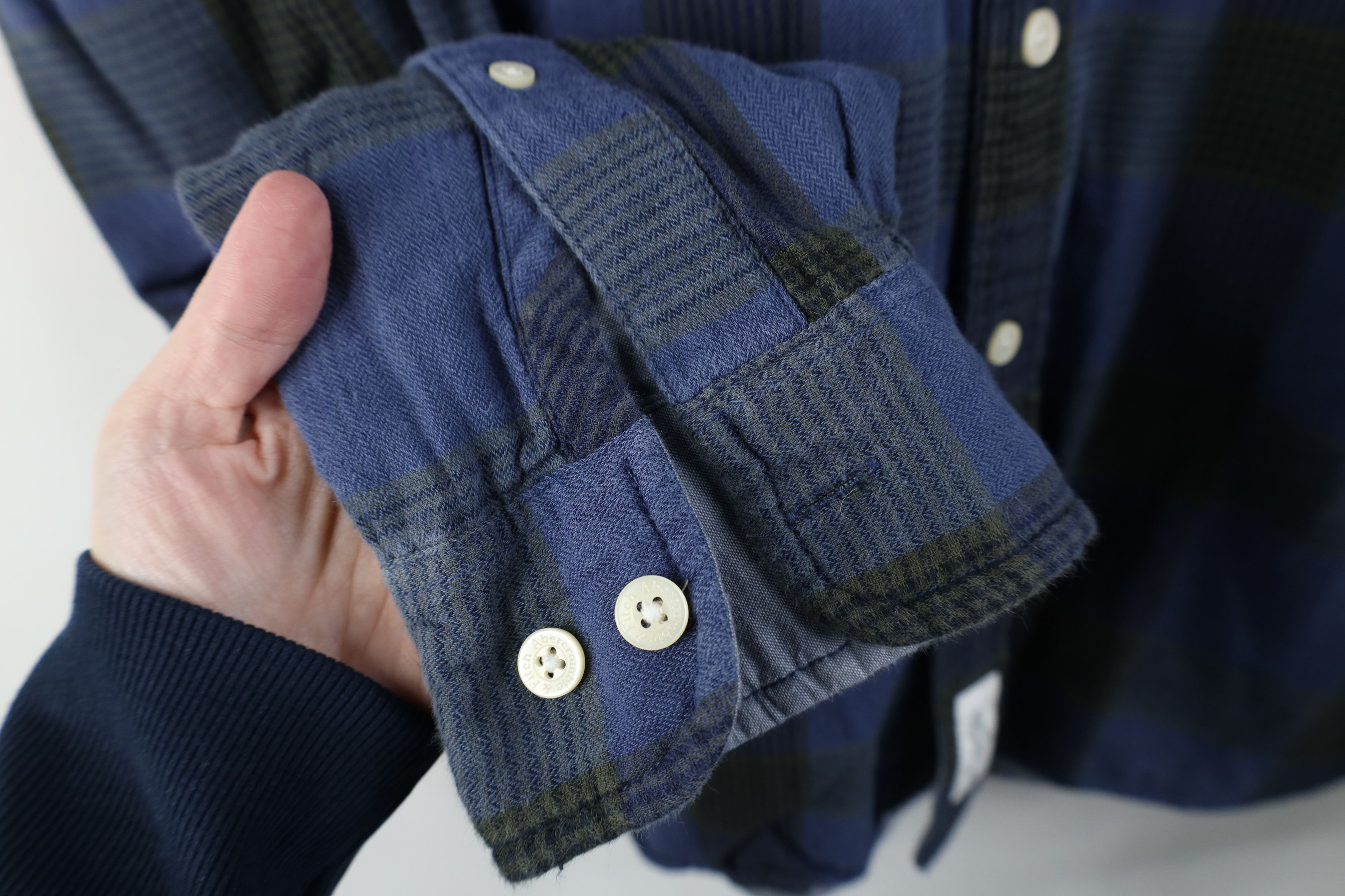 Abercrombie & Fitch Vintage Y2K Abercrombie & Fitch Flannel Button Shirt Plaid Size US XL / EU 56 / 4 - 6 Thumbnail
