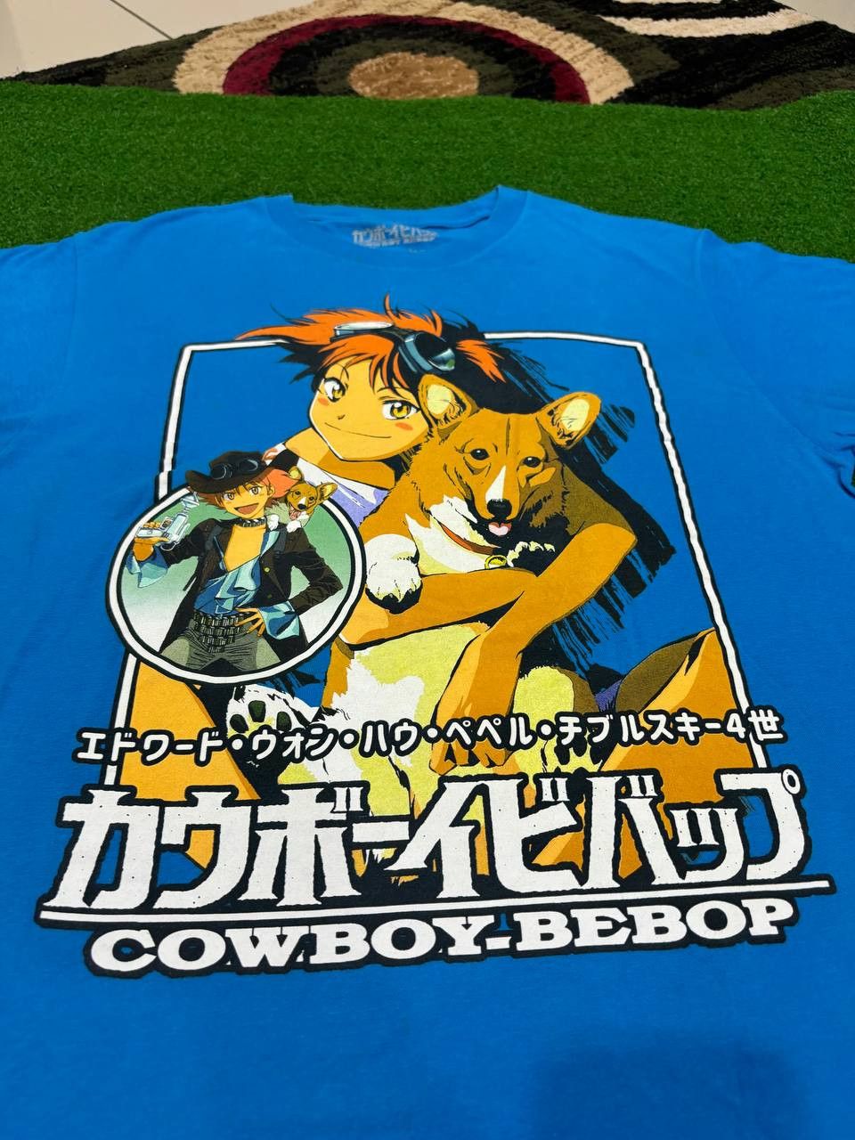 Anime × Cartoon Network × Vintage Vintage Cowboy Bepop Anime Movie / Evangelion Size US M / EU 48-50 / 2 - 2 Thumbnail