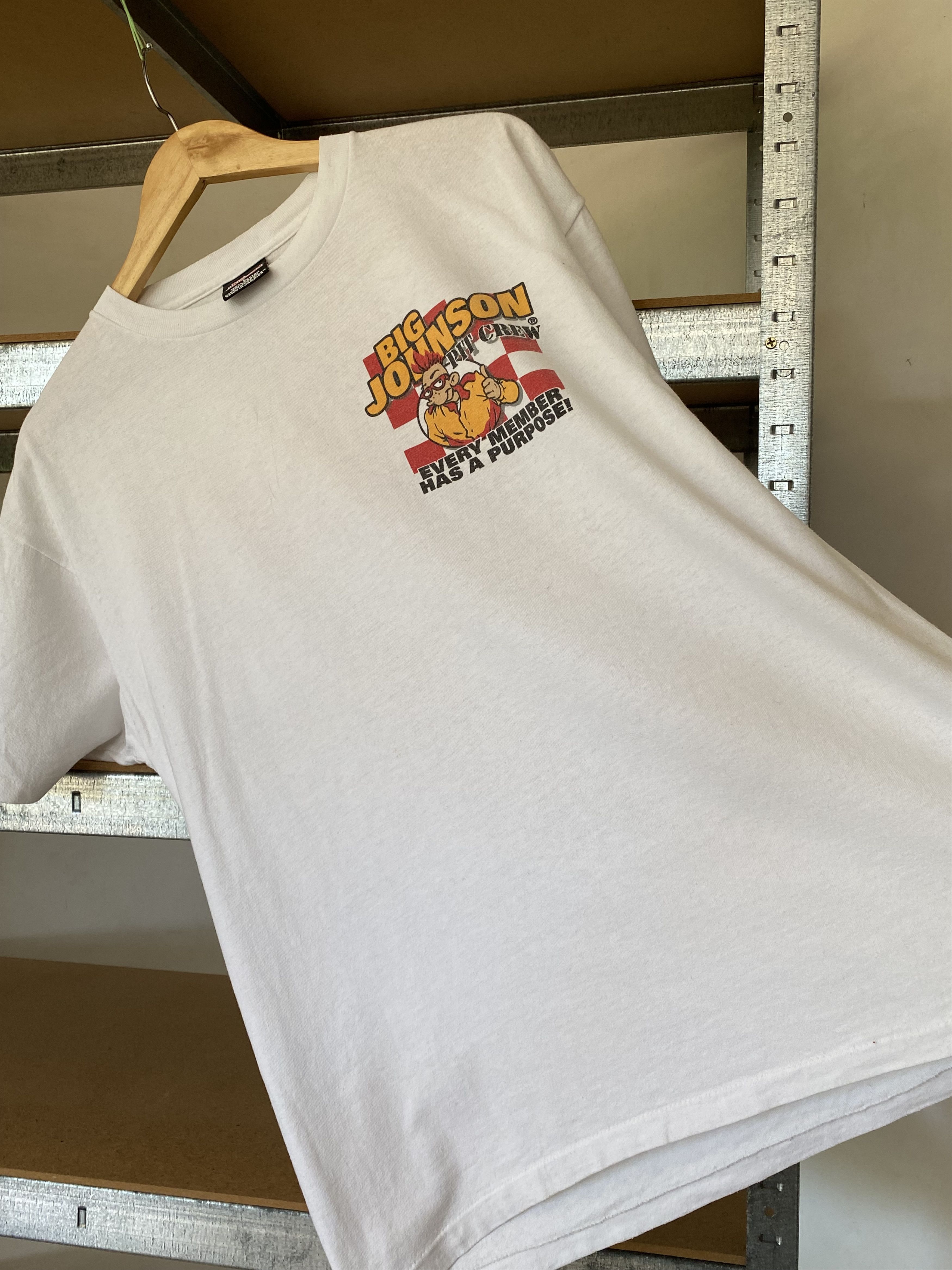 Vintage Big Johnson Vintage 1997 Racing Pit Stop Naughty Tee Size US L / EU 52-54 / 3 - 8 Thumbnail