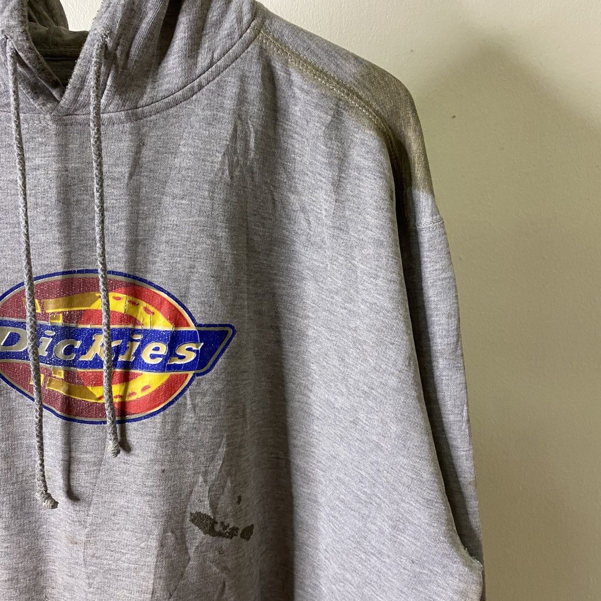 Dickies Vintage Y2K Dickies Worker Baggy Pullover Hoodie Size US XL / EU 56 / 4 - 3 Thumbnail
