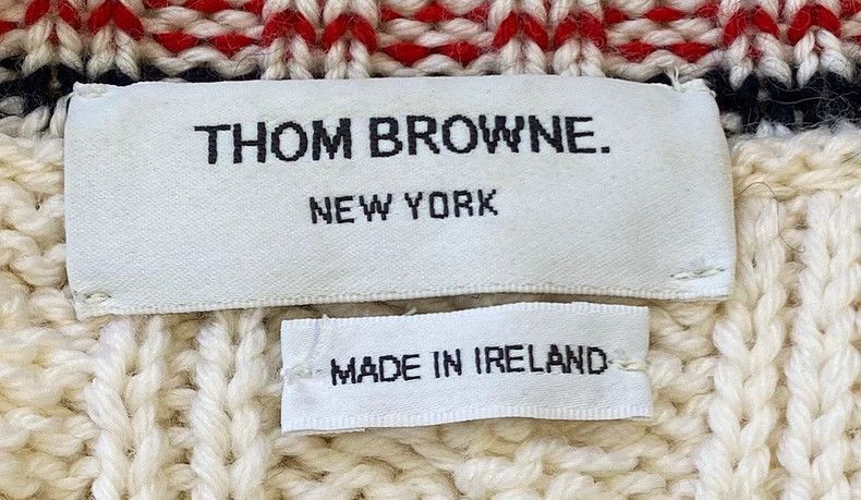 Thom Browne Thom Browne White sweater cardigan Size XS / US 0-2 / IT 36-38 - 6 Thumbnail