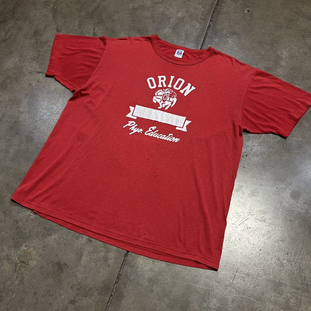 Russell Athletic Vintage 80s Russell Athletic Orion Phys Ed Graphic Tee USA Size US XL / EU 56 / 4 - 2 Thumbnail