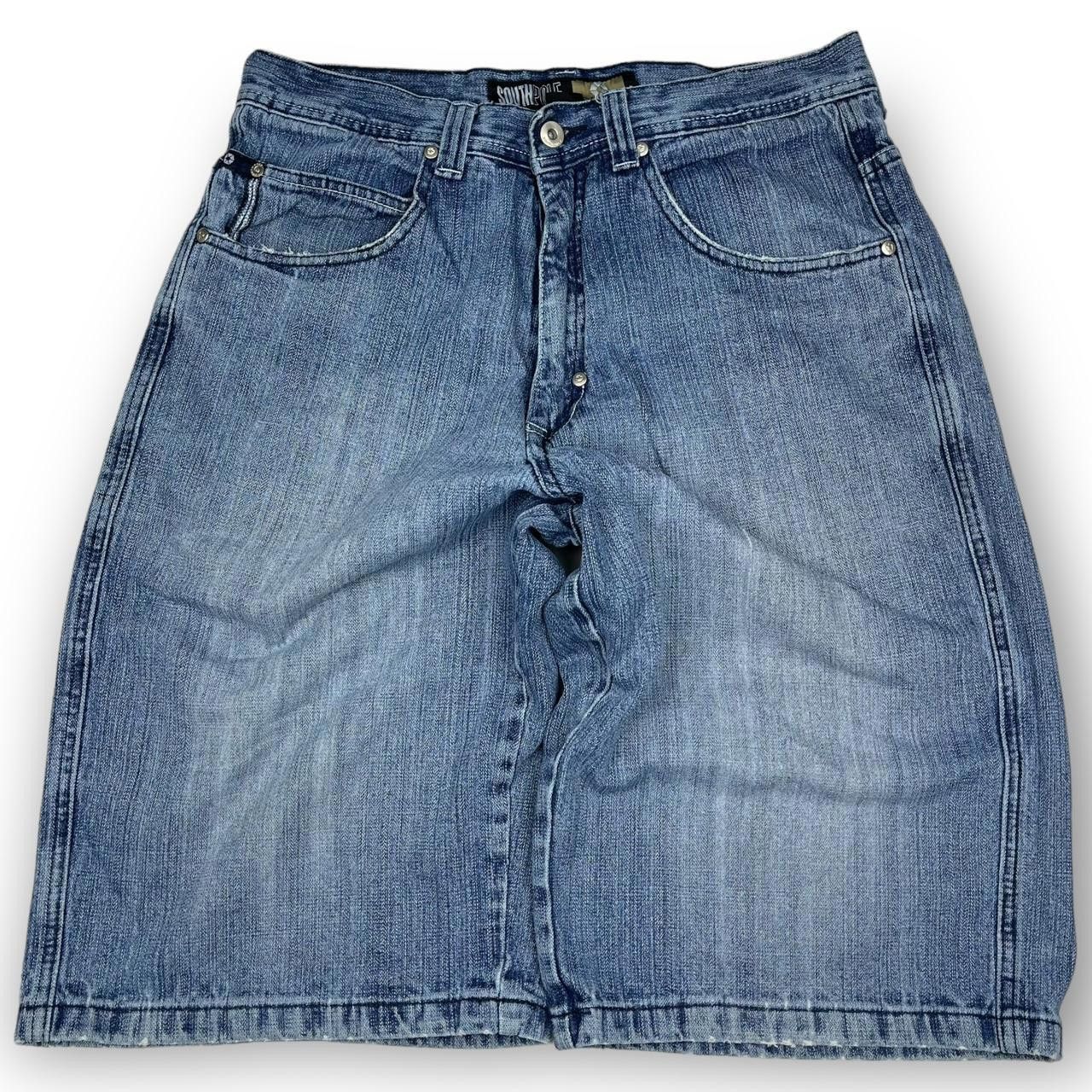 Southpole Southpole Men's Blue Shorts Size US 34 / EU 50 - 3 Thumbnail