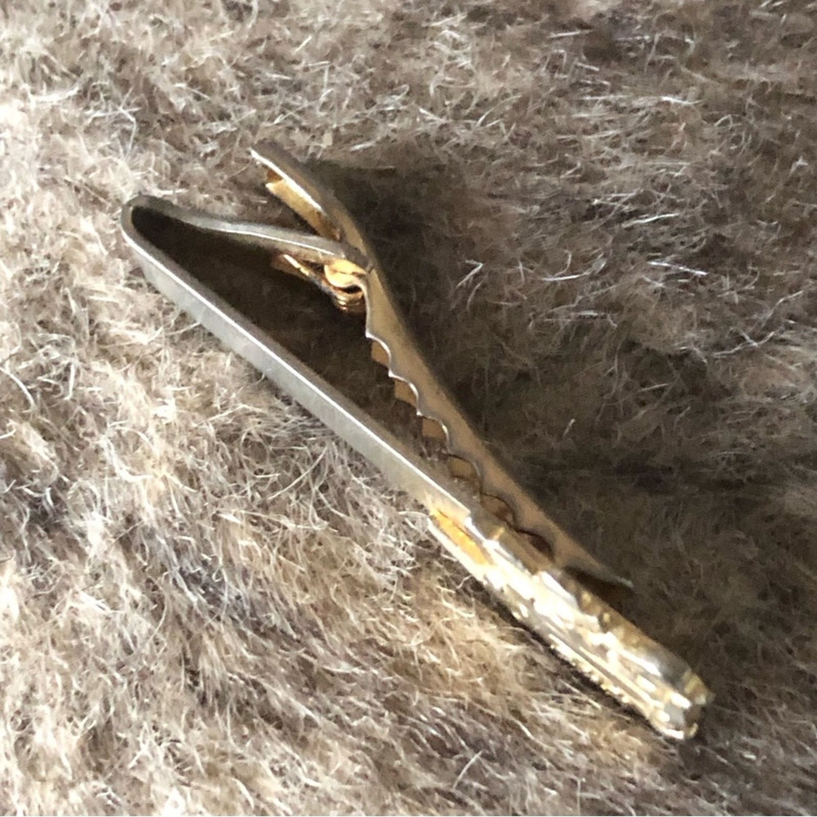 Vintage Vintage men’s gold tone Globe tools tie bar Size ONE SIZE - 6 Thumbnail