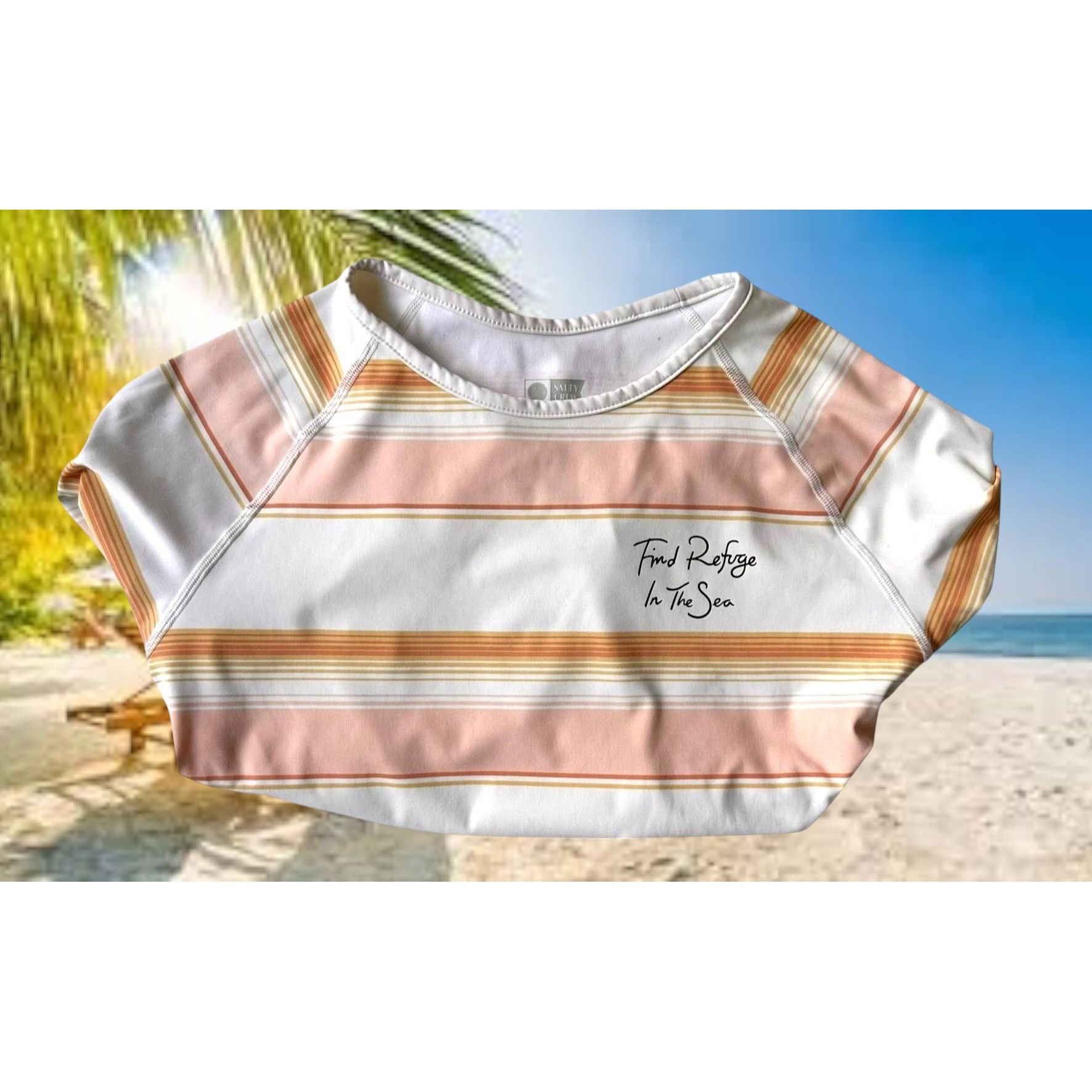 Other Salty Crew Long Sleeve Top Girls Large Striped Cream Refuge Size L / US 10 / IT 46 - 8 Thumbnail