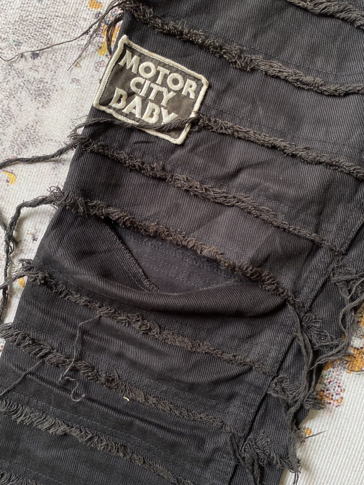 Hysteric Glamour 90’s Hysteric Glamour Black Crust Hagi Patches Denim Size US 32 / EU 48 - 8 Thumbnail