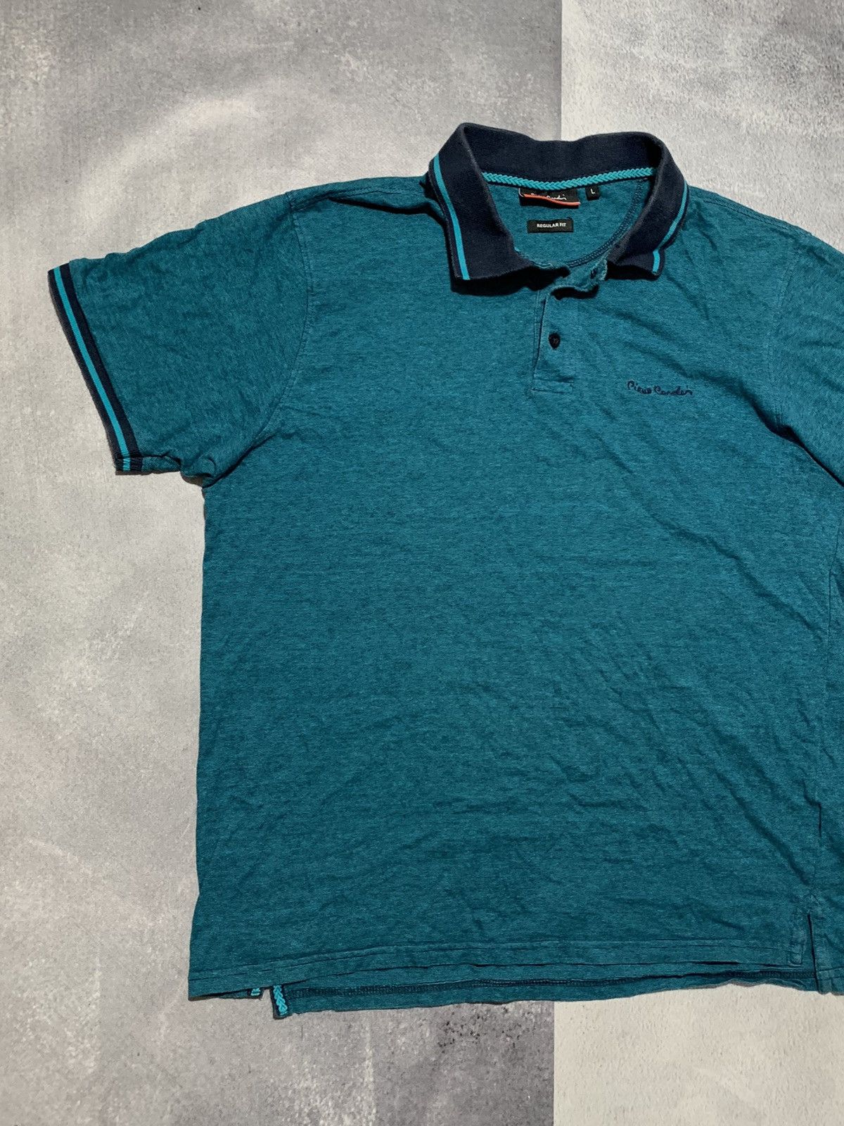 Pierre Cardin × Vintage Vintage Y2K Pierre Cardin 1/4 button polos tee size L Size US L / EU 52-54 / 3 - 2 Thumbnail