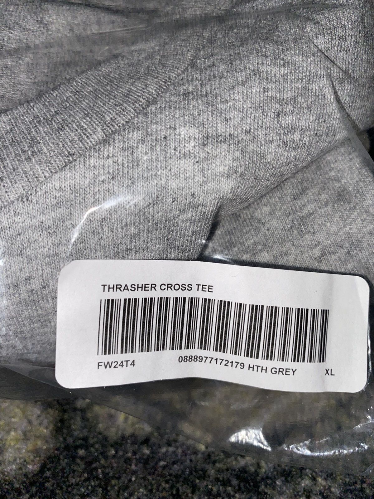 Supreme × Thrasher Supreme x Thrasher Cross Tee Size US XL / EU 56 / 4 - 3 Thumbnail