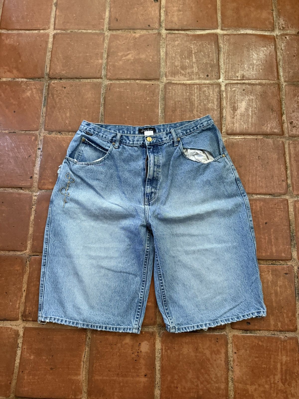 Sean John Sean John Carpenter Denim Shorts Size US 36 / EU 52 - 1 Thumbnail
