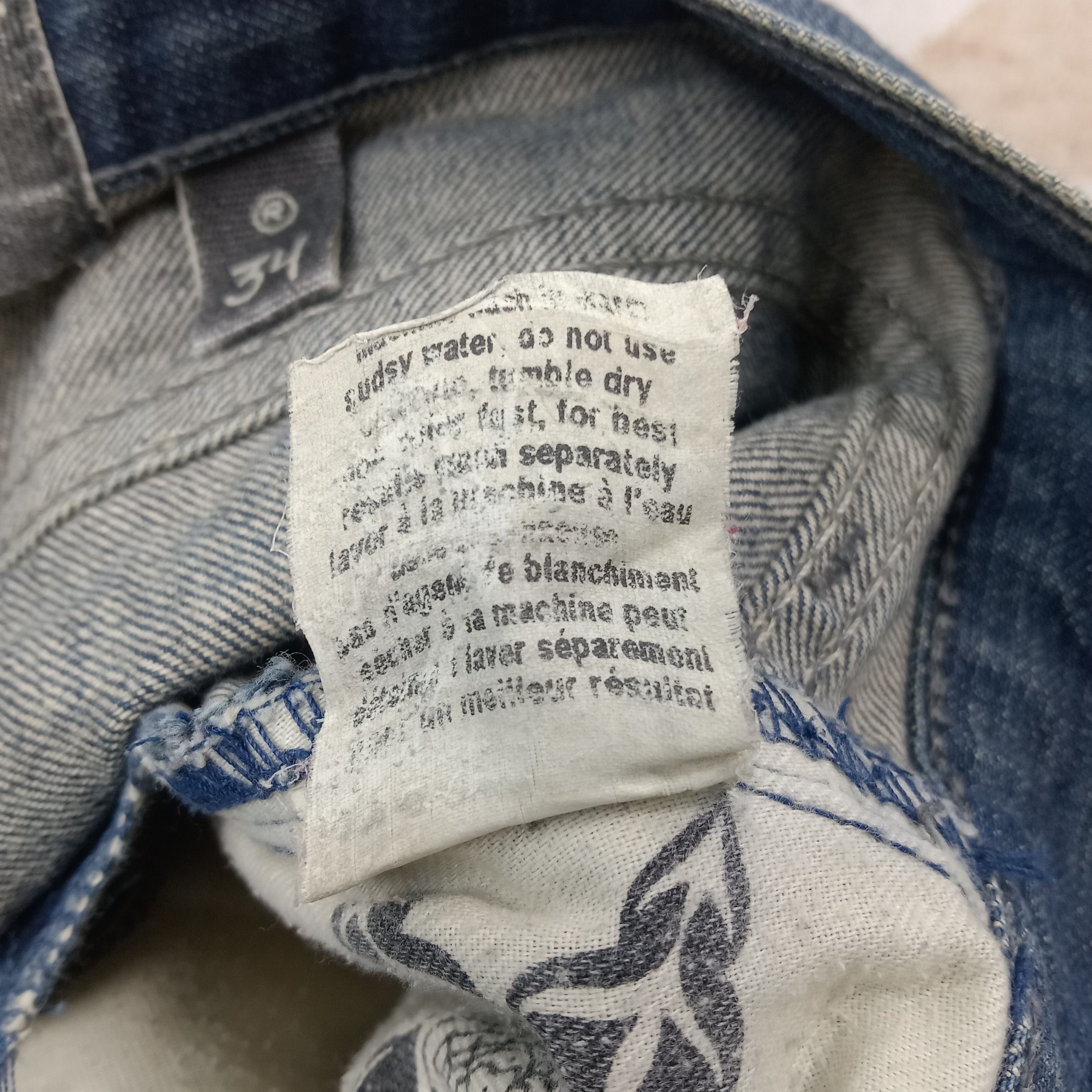 Stussy Stussy American Baggy Denim Jeans C265N5 Size US 34 / EU 50 - 16 Thumbnail