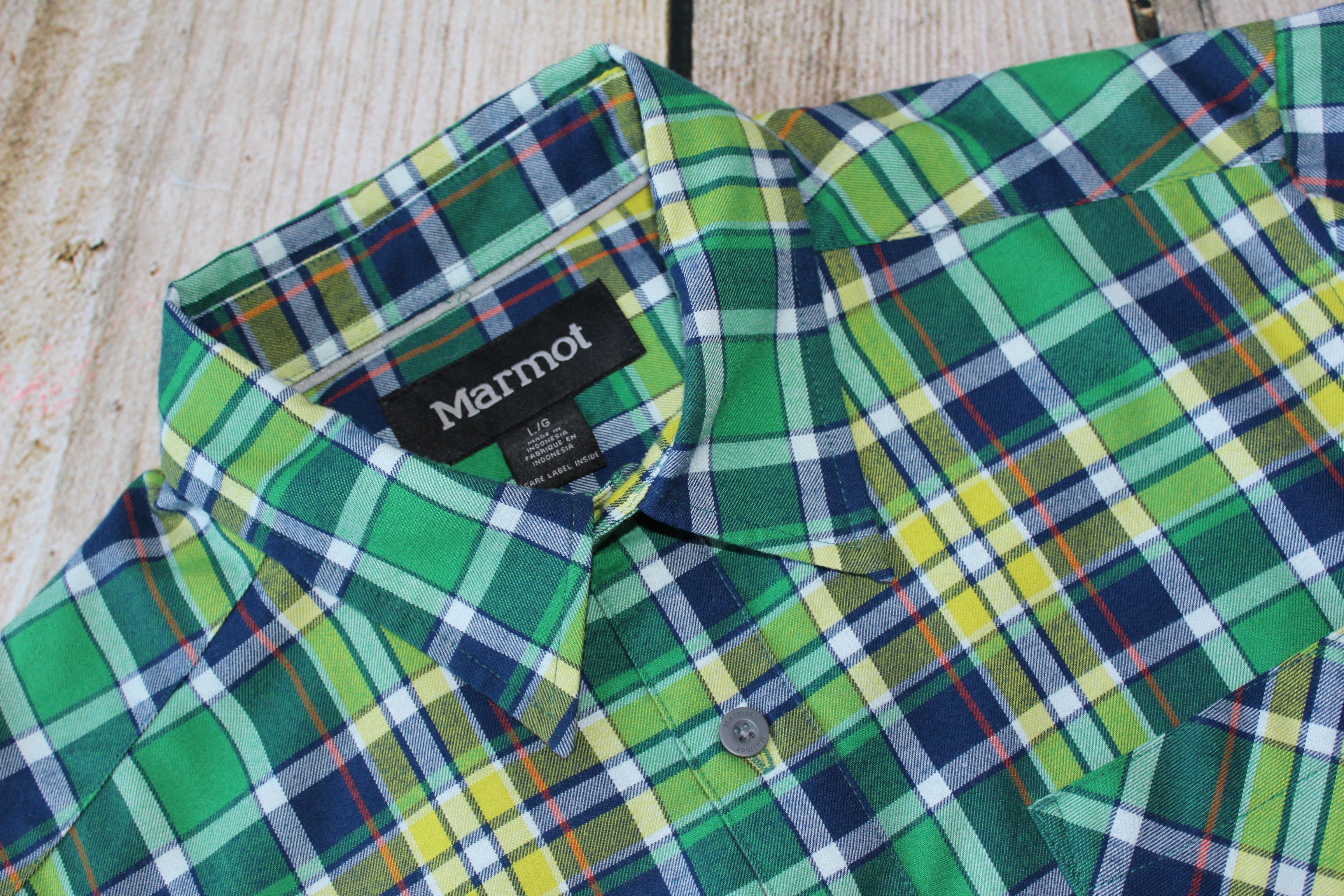 Marmot MENS MARMOT Outdoor Long Sleeve Check Shirt Size US L / EU 52-54 / 3 - 1 Thumbnail