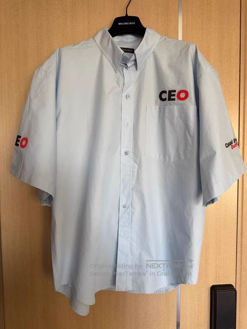 Balenciaga Balenciaga Oversized shirt Size US L / EU 52-54 / 3 - 1 Thumbnail