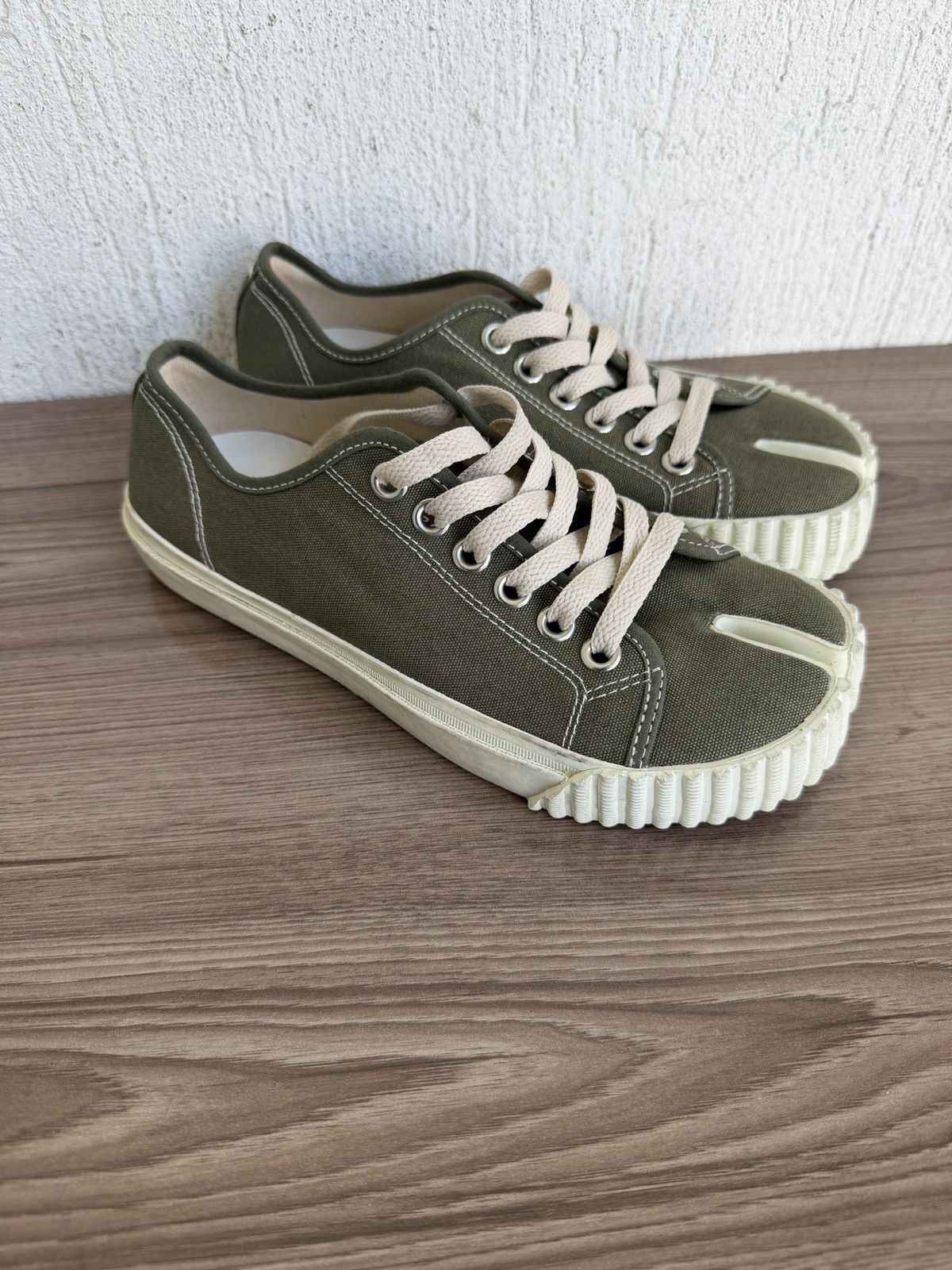 Maison Margiela Tabi Canvas sneaker Size US 6 / IT 36 - 5 Thumbnail