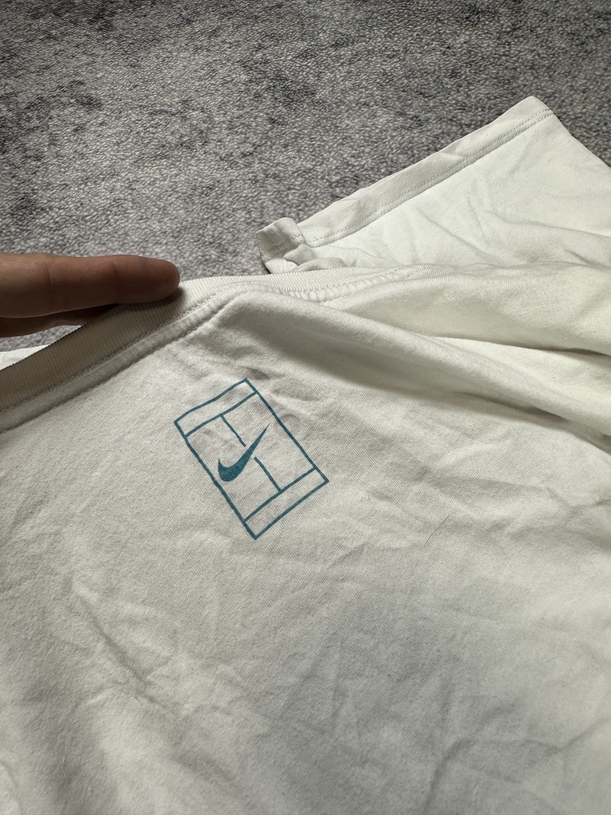 Nike Nike Rafa Nadal Logo T-shirt Tennis Streetwear Rare Casual L Size US L / EU 52-54 / 3 - 5 Thumbnail