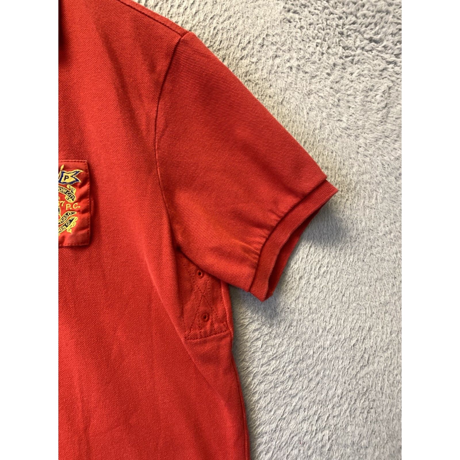 Polo Ralph Lauren VINTAGE Polo Ralph Lauren Sportsman Hunting Shooting Shirt L Red Slim Fit Retro 90s Mens Size US L / EU 52-54 / 3 - 3 Thumbnail