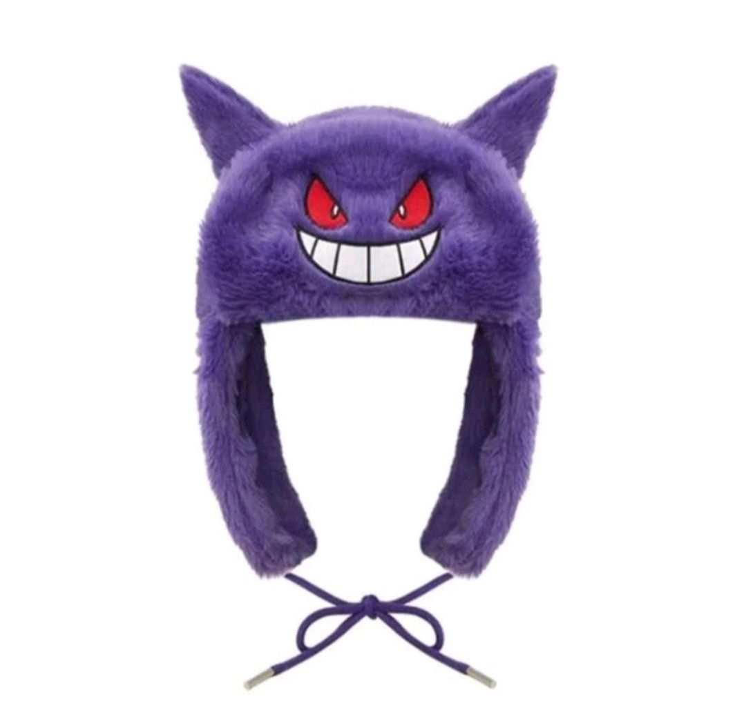 Japanese Brand 💥Purple character protection winter hat Size ONE SIZE - 1 Thumbnail