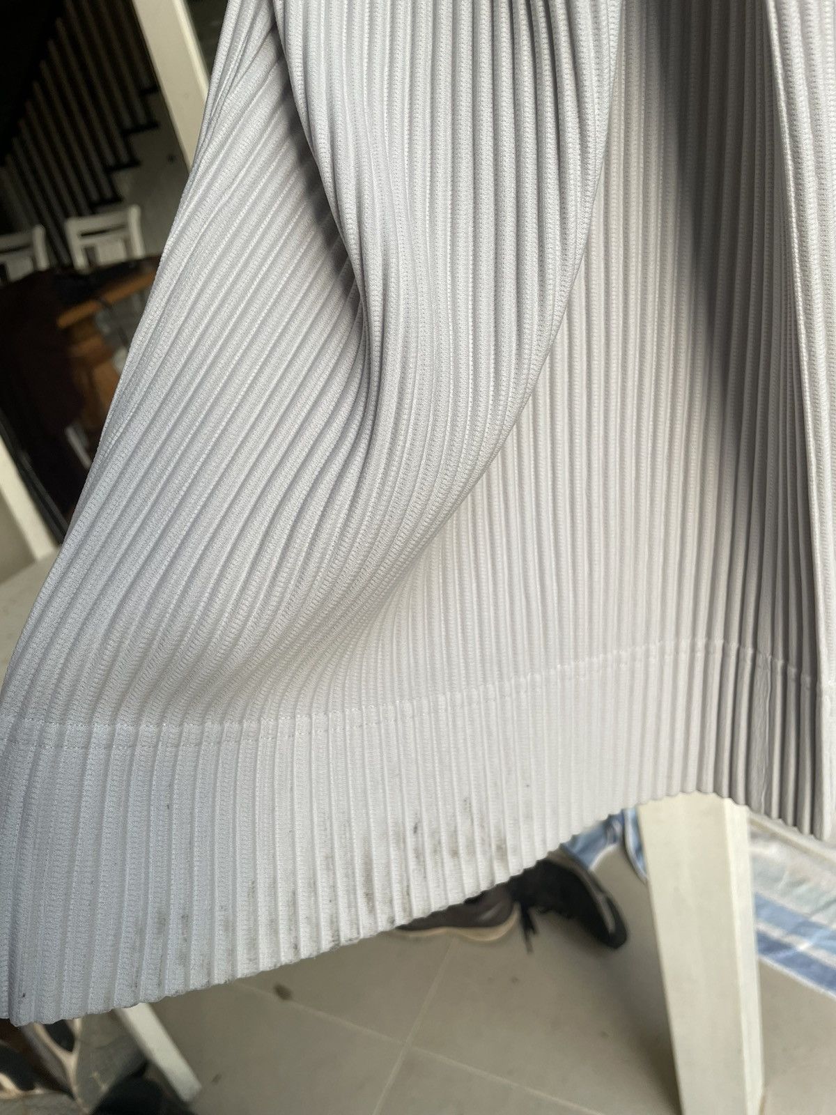 Homme Plisse Issey Miyake Issey Miyake Wide Leg Pleated Pants Code HP81JF1782 Size US 29 - 9 Thumbnail