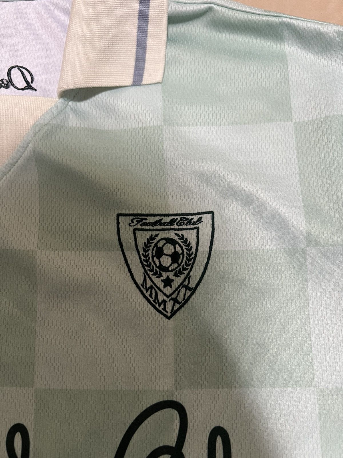 Homemade MINT FOOTBALL JERSEY Size US M / EU 48-50 / 2 - 2 Thumbnail
